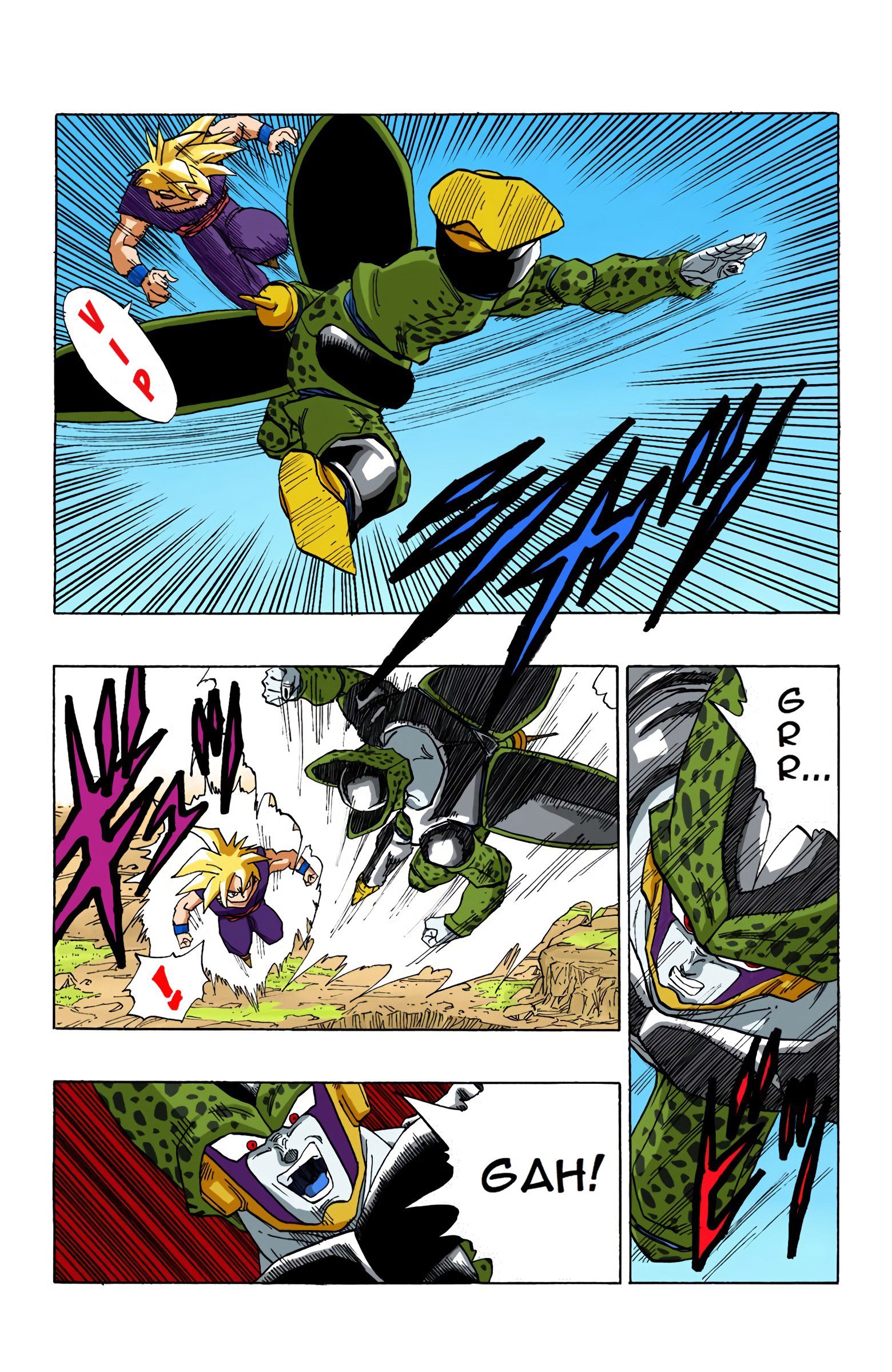 DBZ Perfect Cell Saga (Colored)