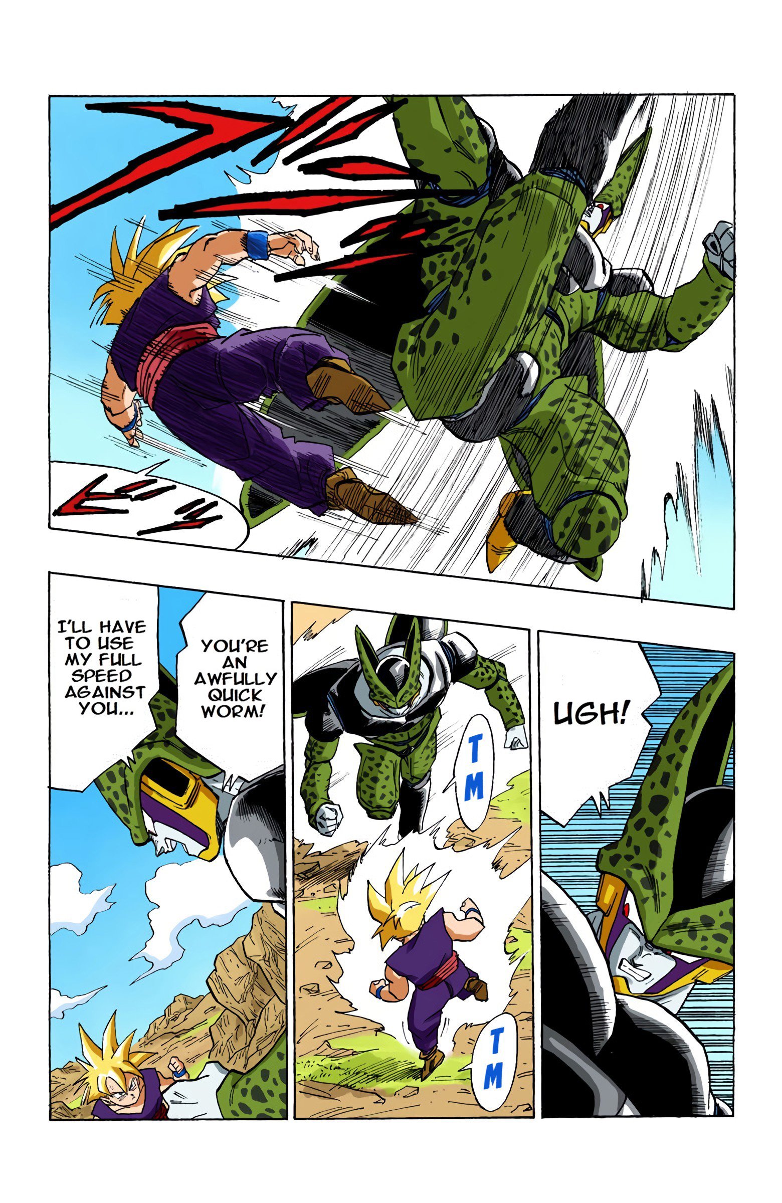 DBZ Perfect Cell Saga (Colored)