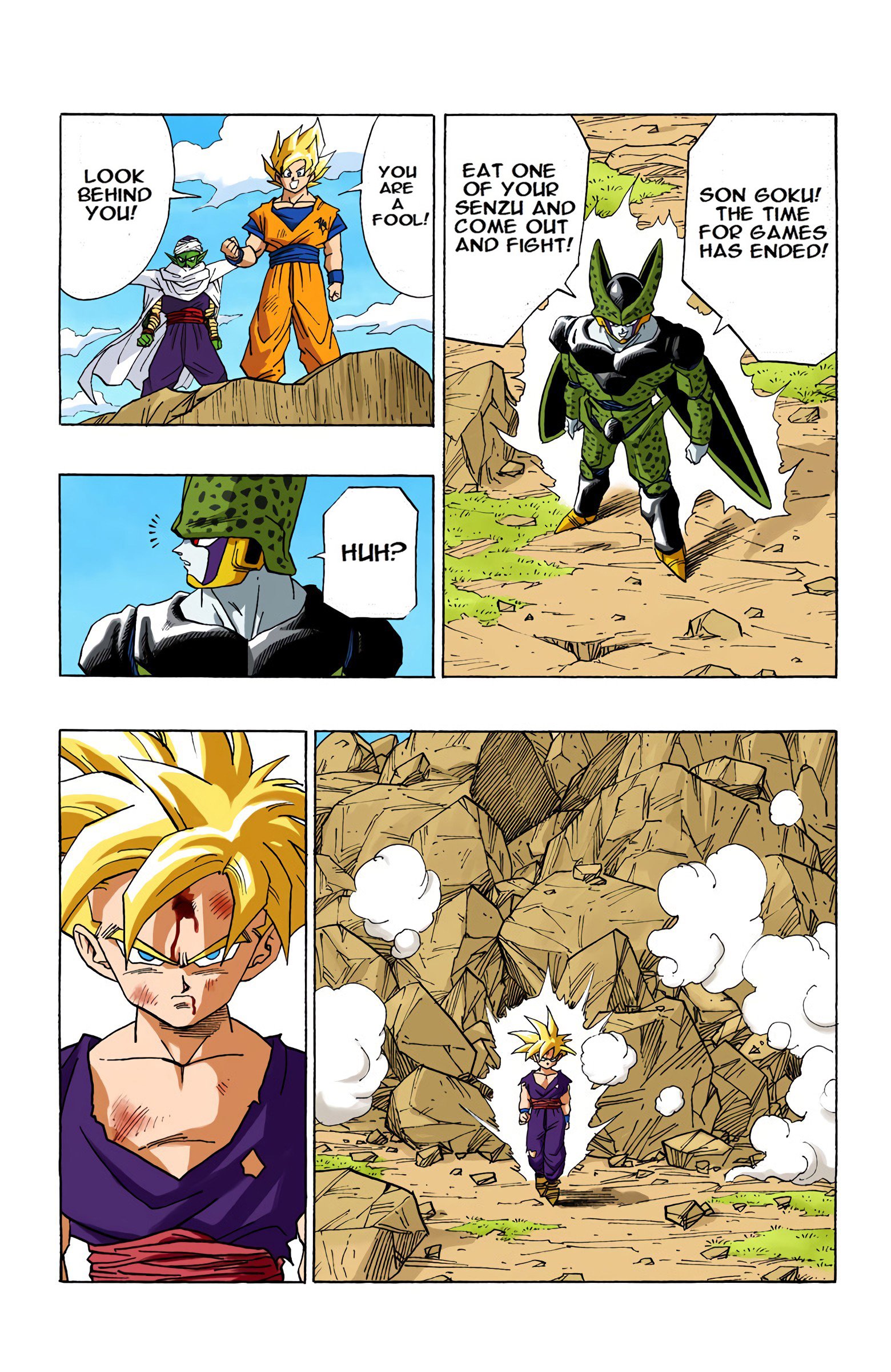 DBZ Perfect Cell Saga (Colored)