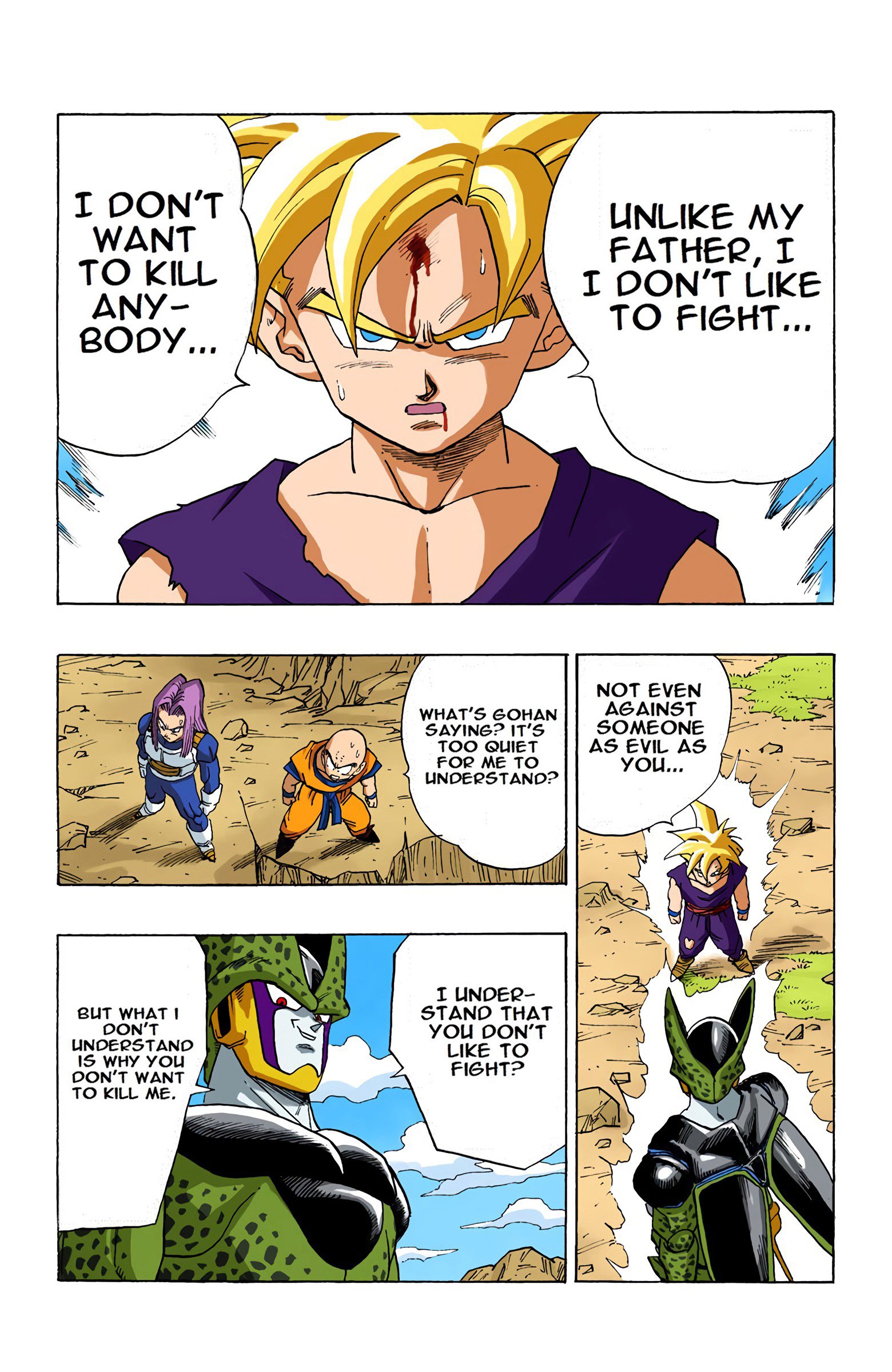 DBZ Perfect Cell Saga (Colored)