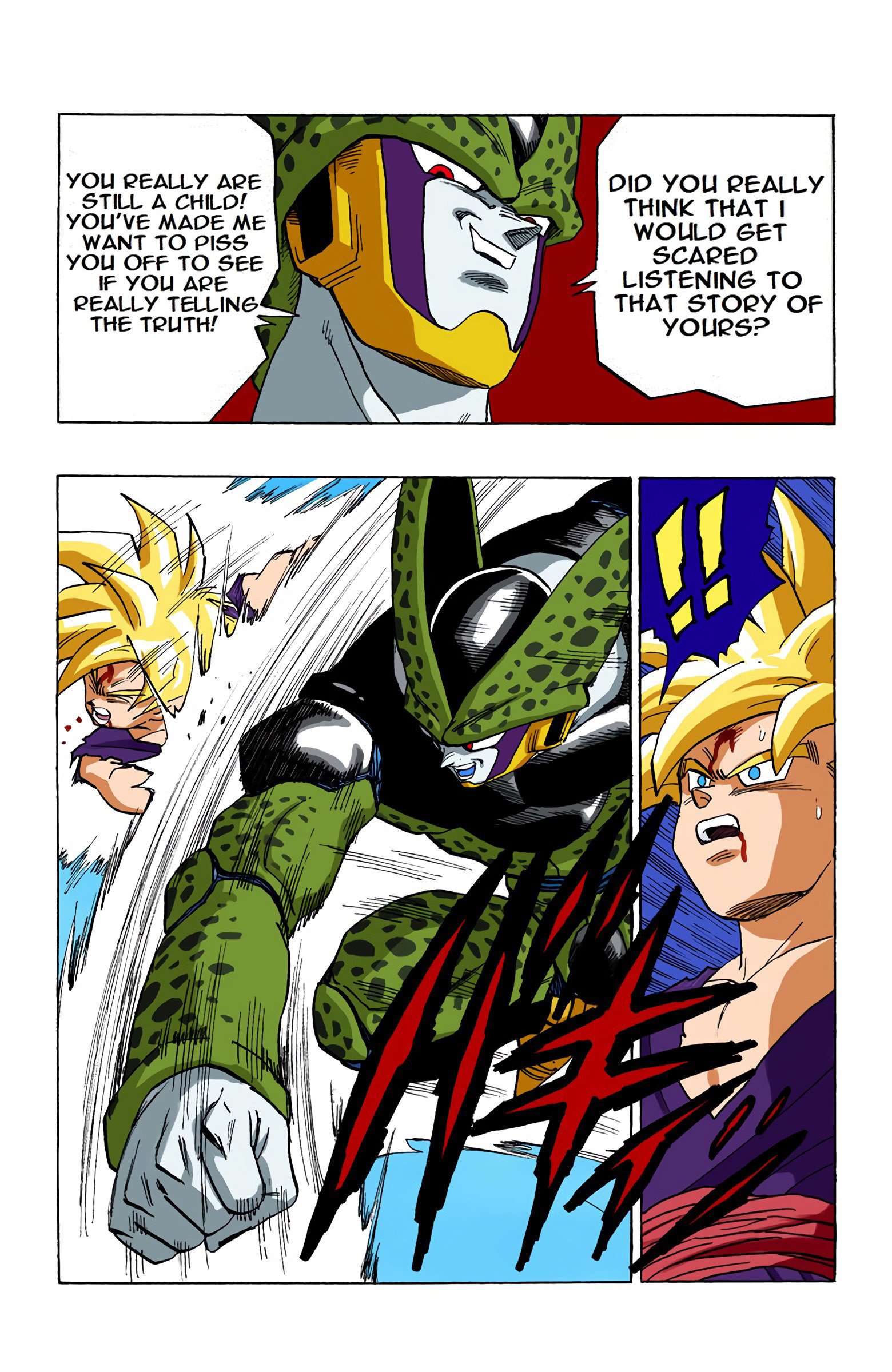 DBZ Perfect Cell Saga (Colored)