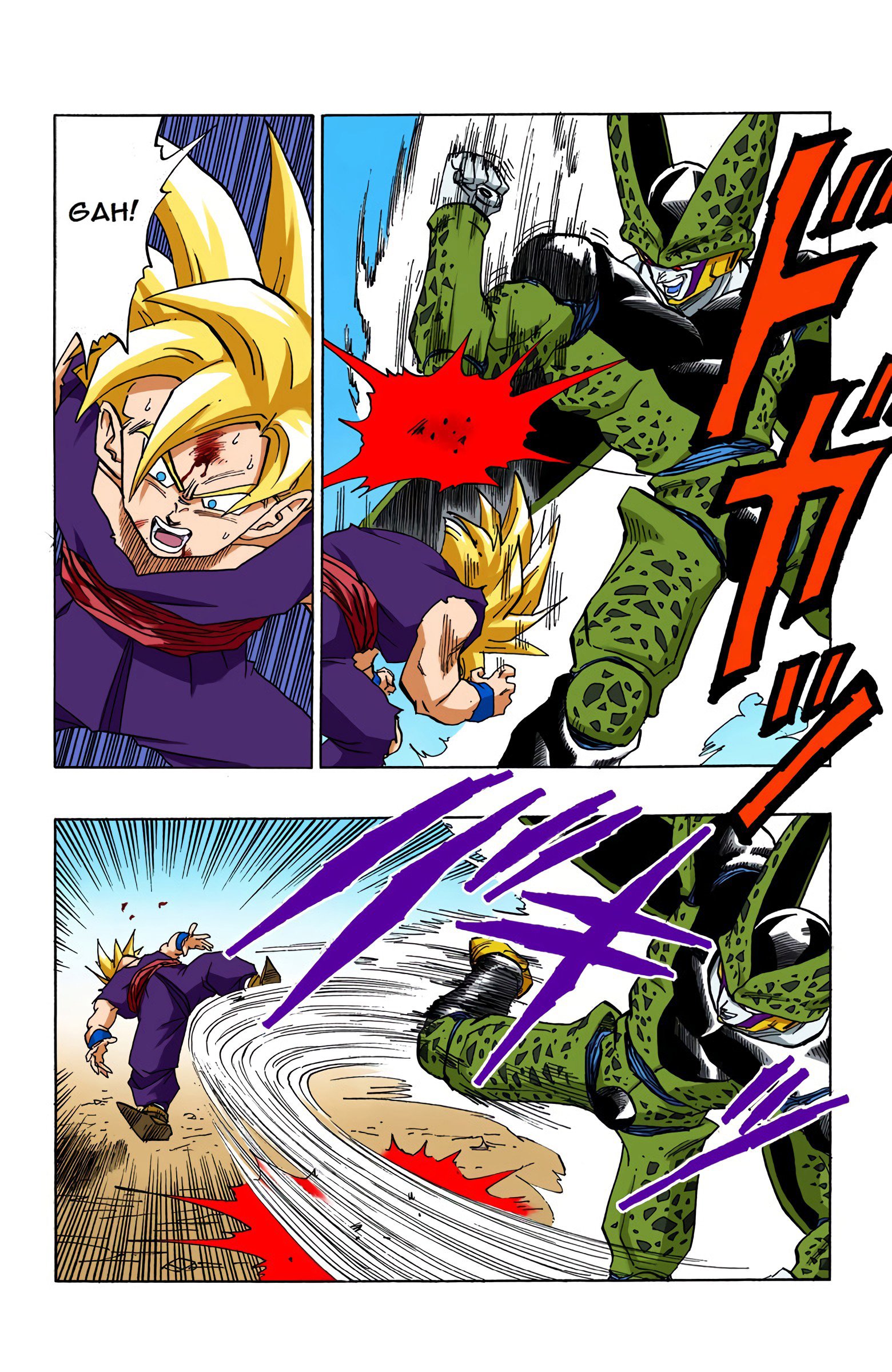 DBZ Perfect Cell Saga (Colored)