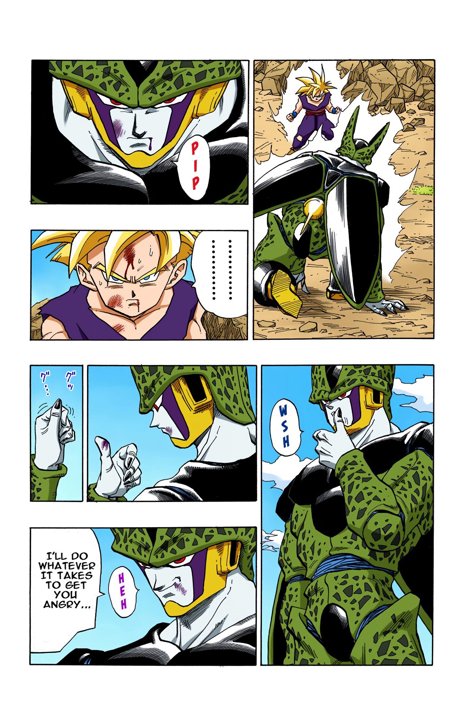 DBZ Perfect Cell Saga (Colored)