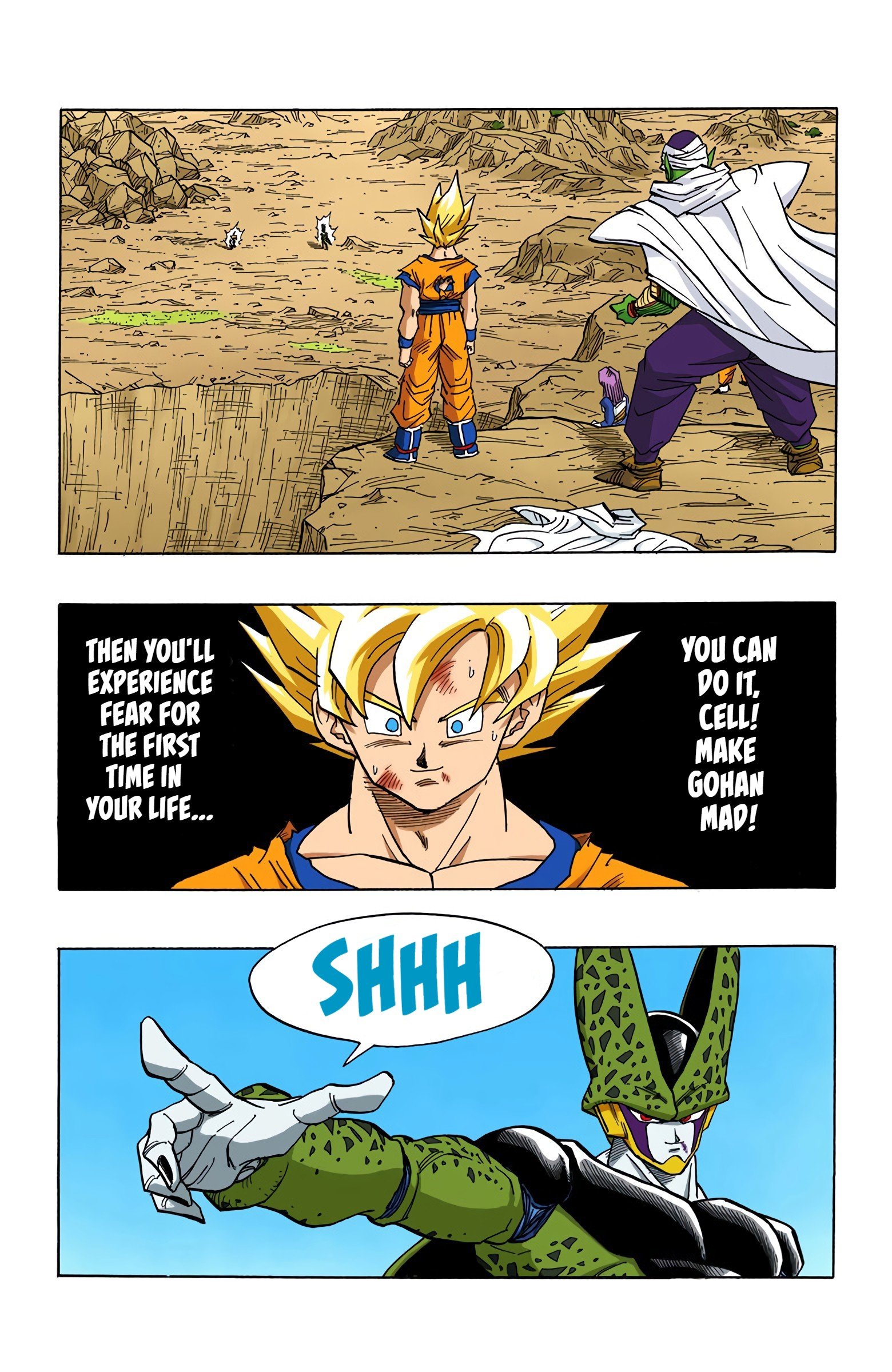 DBZ Perfect Cell Saga (Colored)