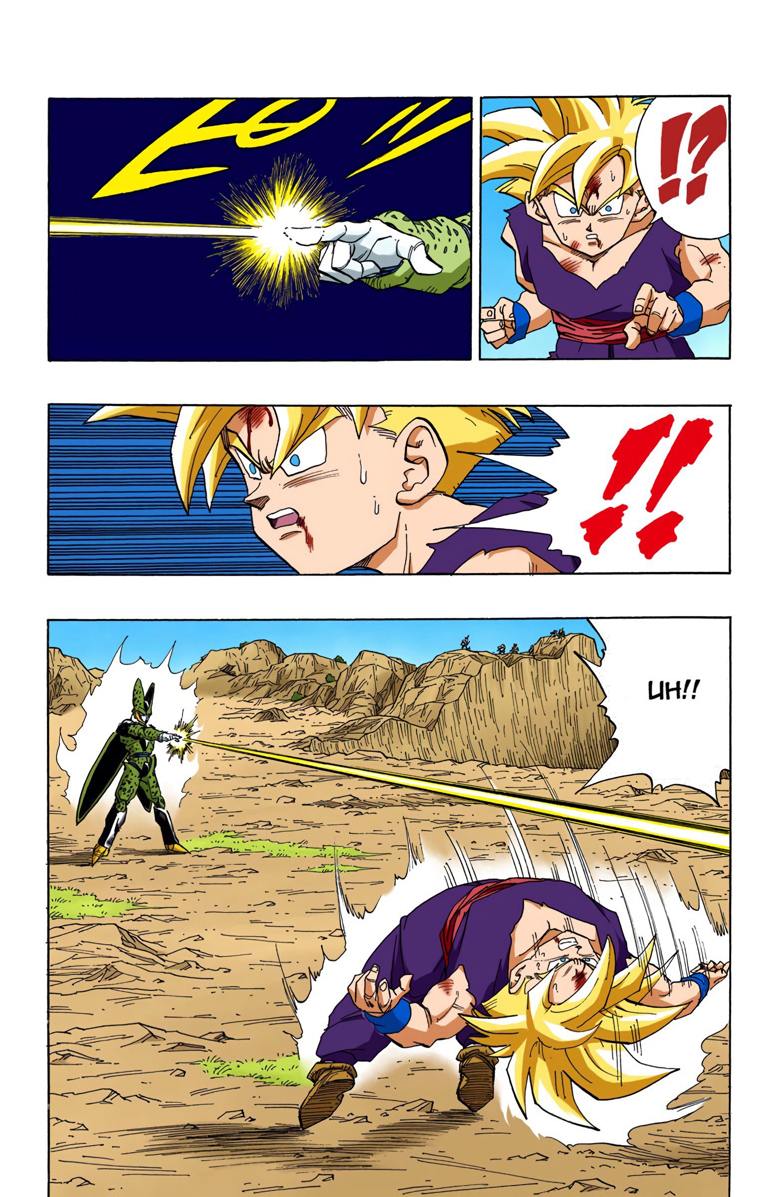 DBZ Perfect Cell Saga (Colored)