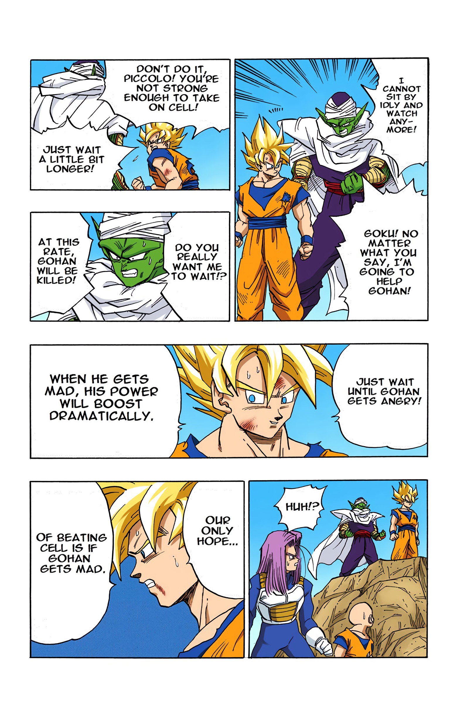 DBZ Perfect Cell Saga (Colored)