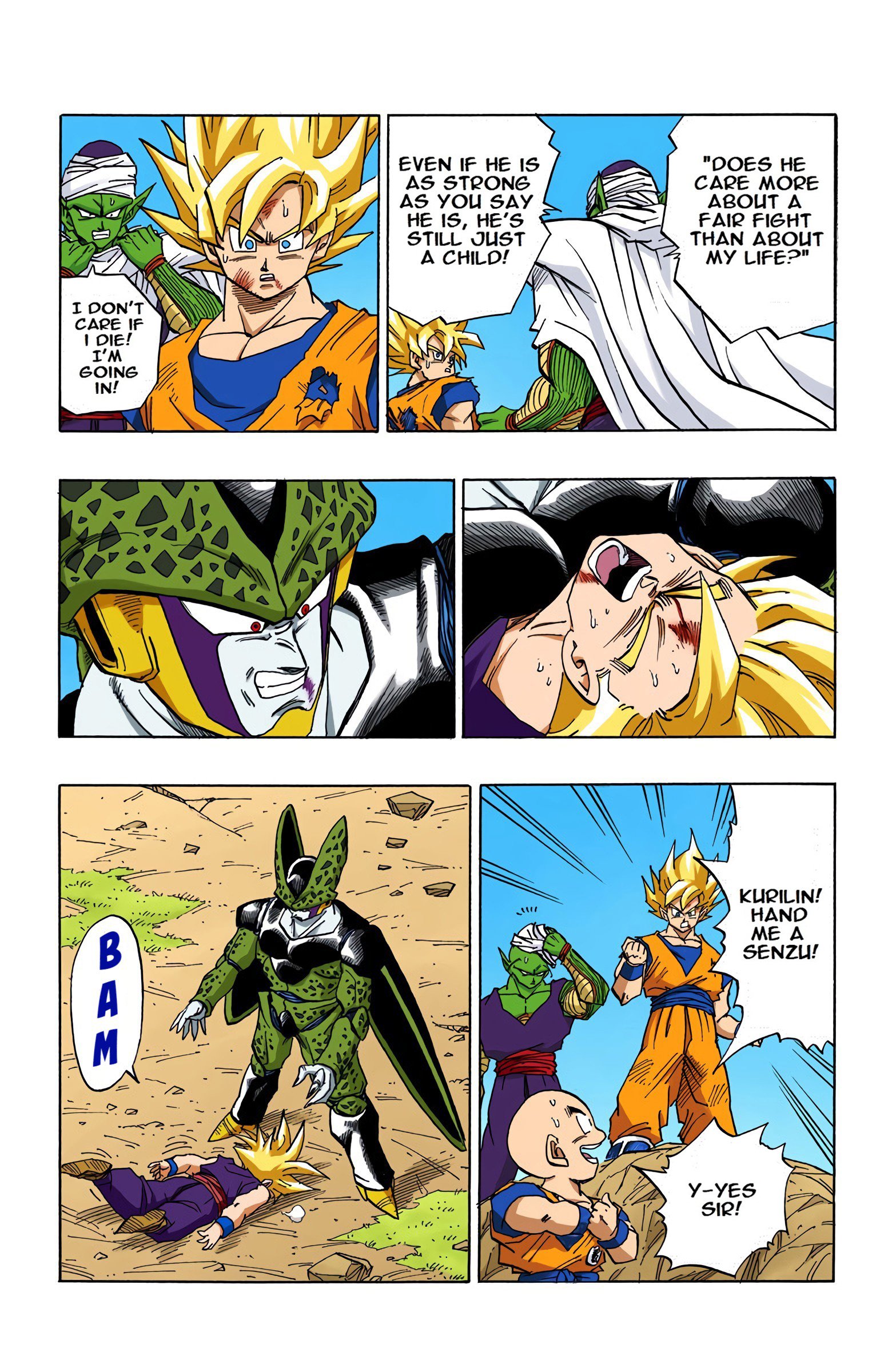 DBZ Perfect Cell Saga (Colored)