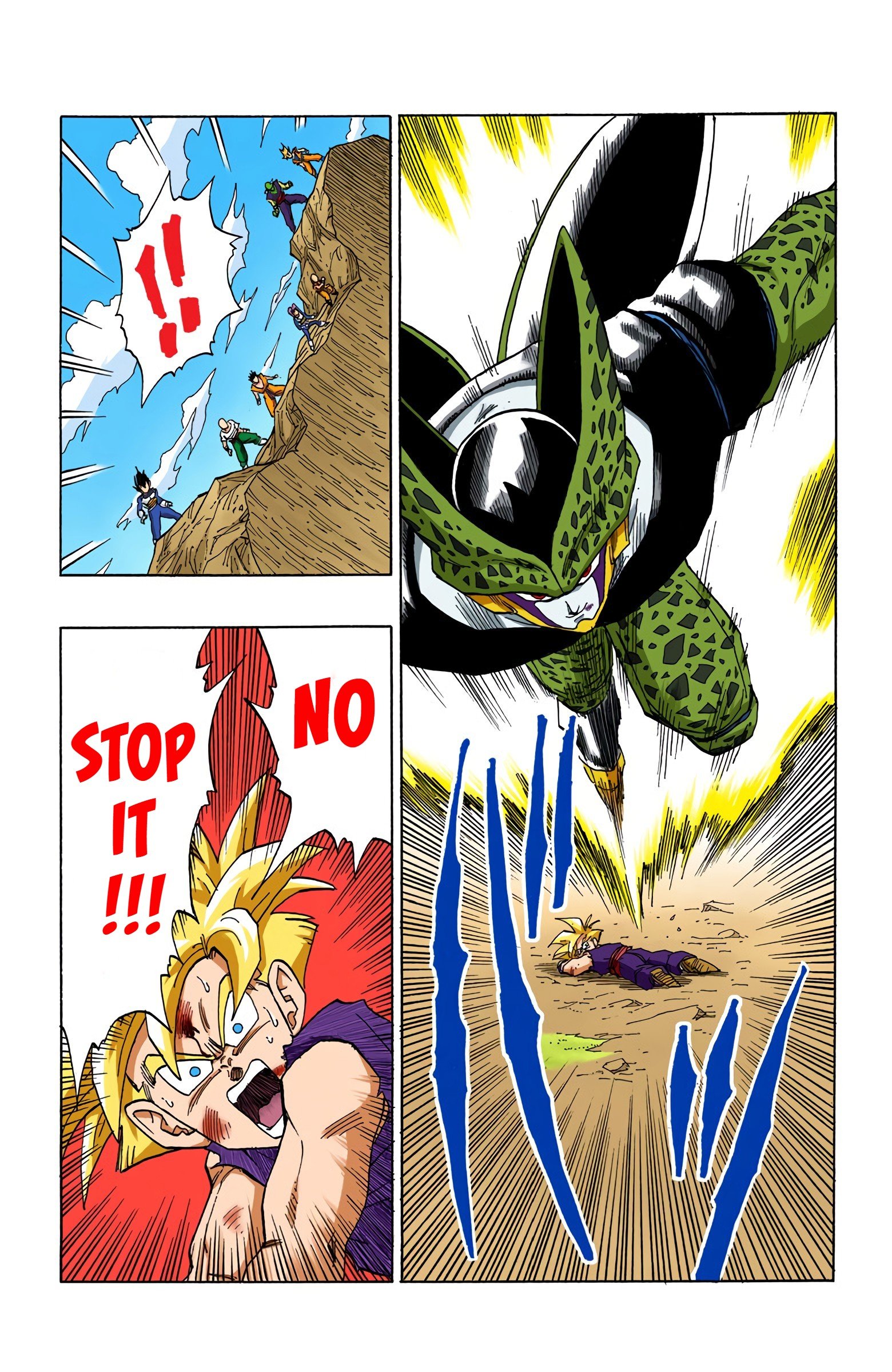 DBZ Perfect Cell Saga (Colored)