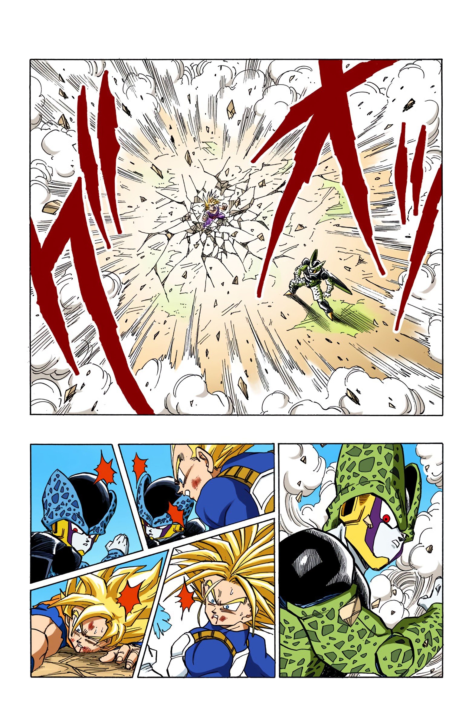 DBZ Perfect Cell Saga (Colored)