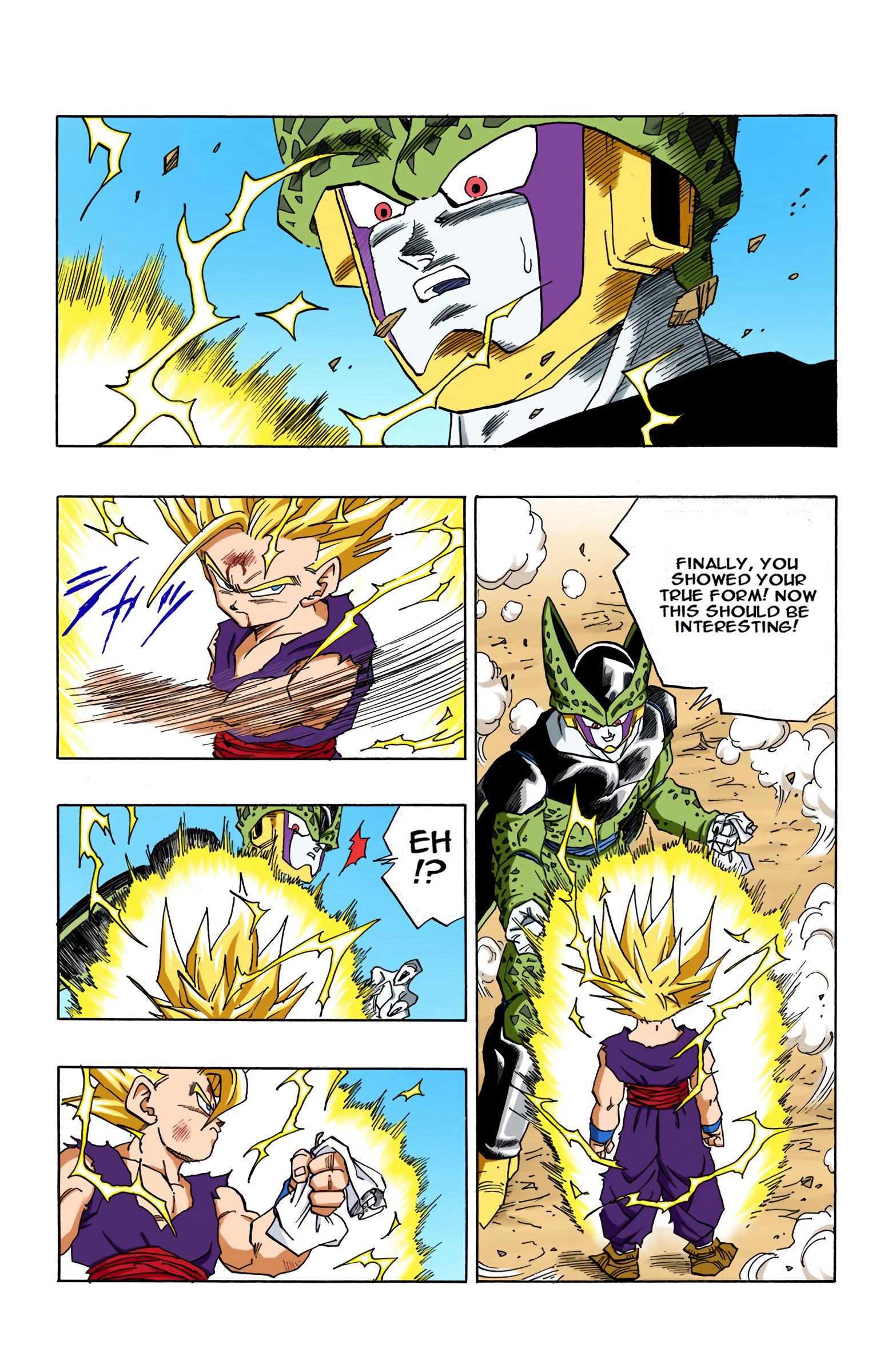 DBZ Perfect Cell Saga (Colored)