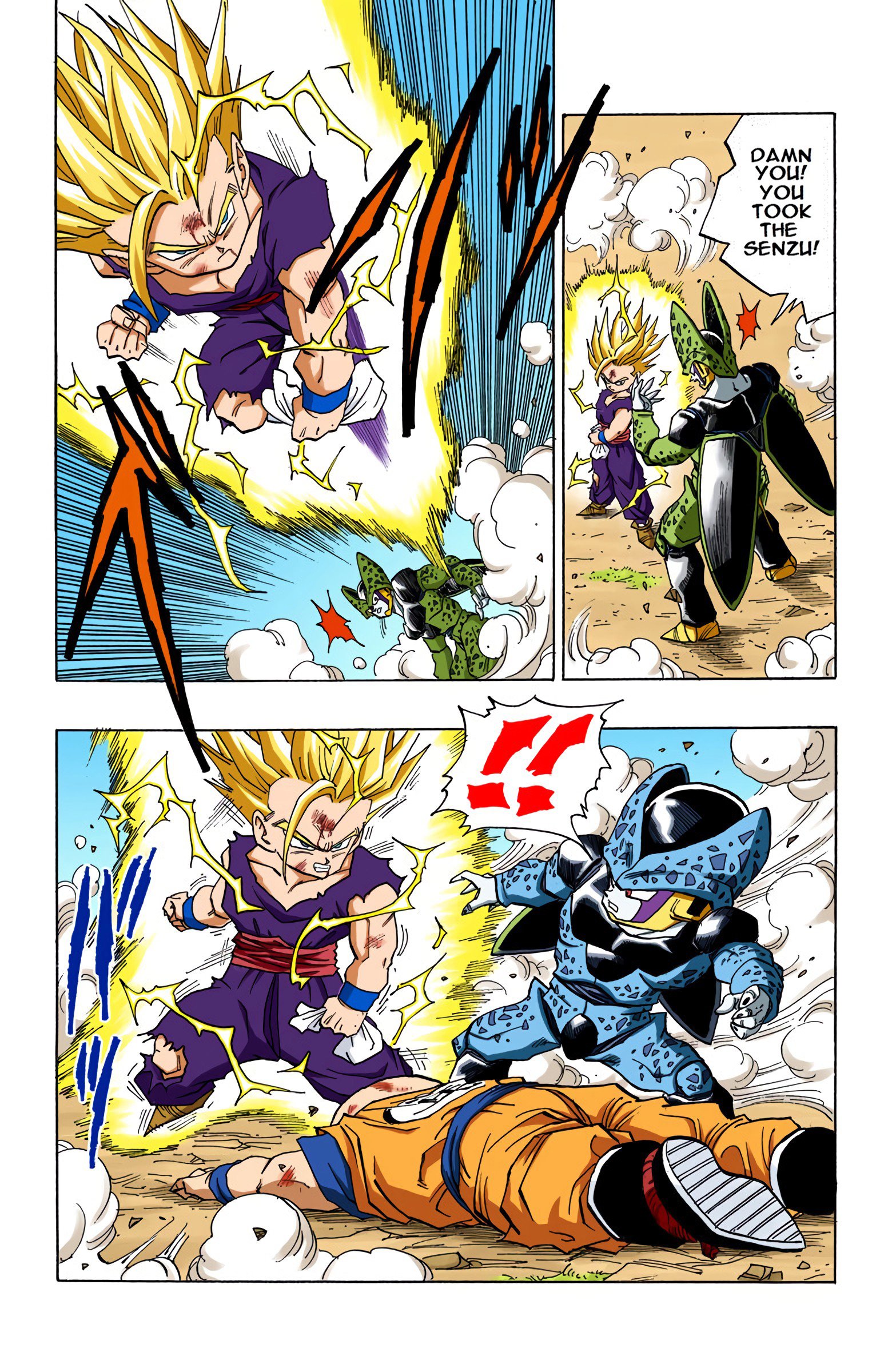 DBZ Perfect Cell Saga (Colored)