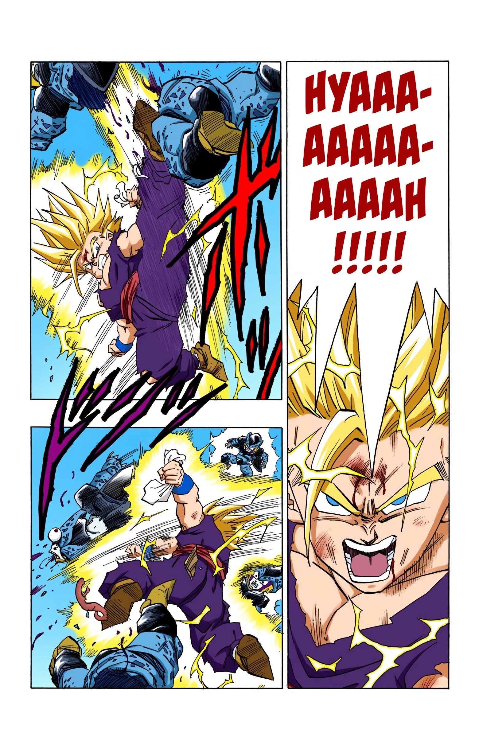 DBZ Perfect Cell Saga (Colored)