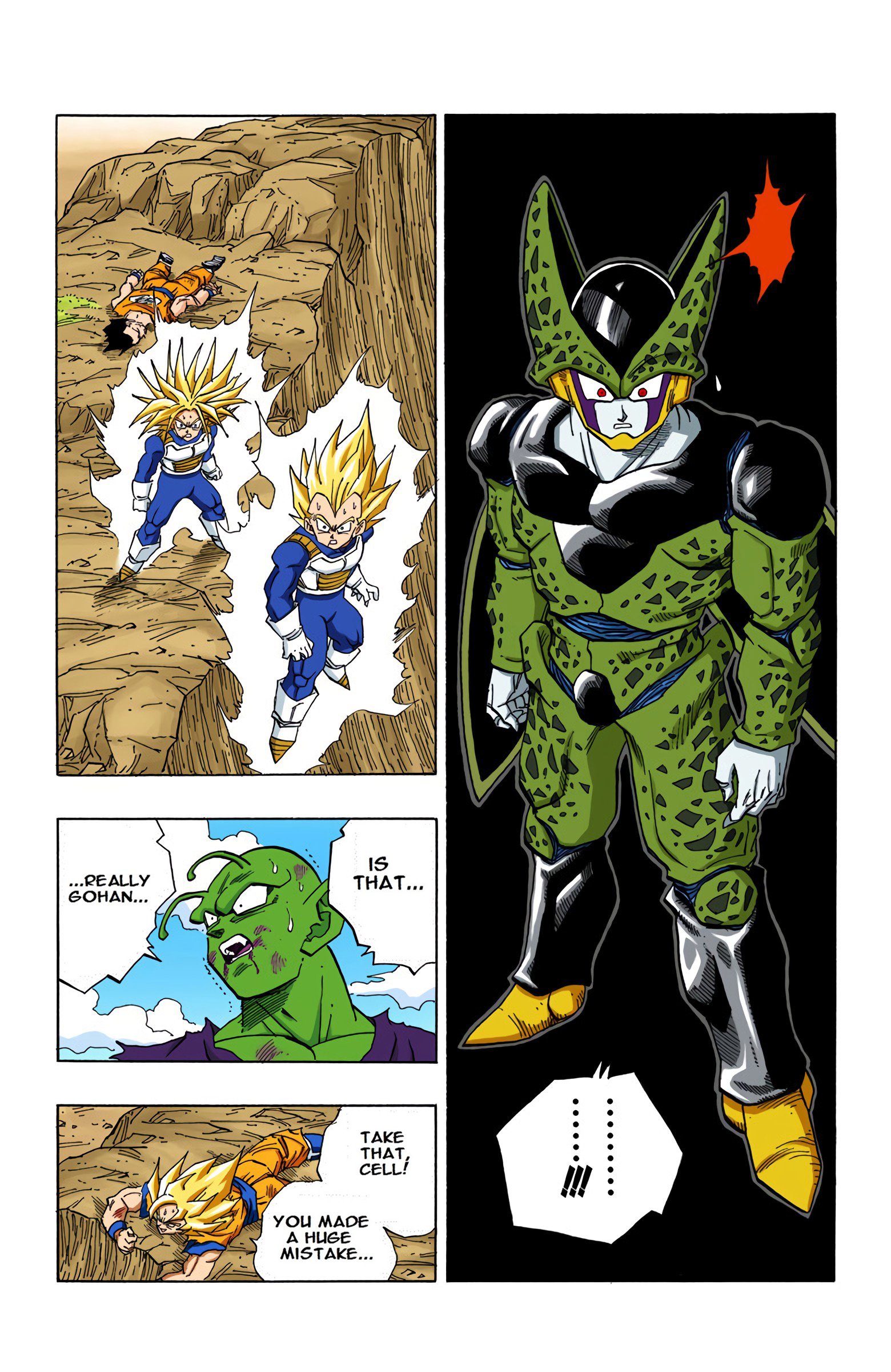 DBZ Perfect Cell Saga (Colored)