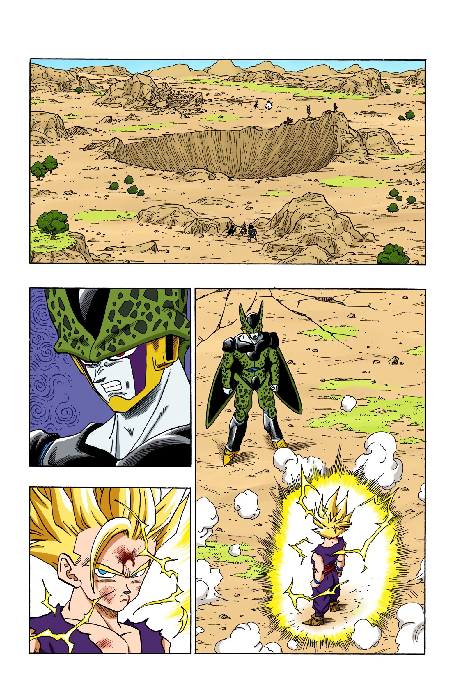 DBZ Perfect Cell Saga (Colored)