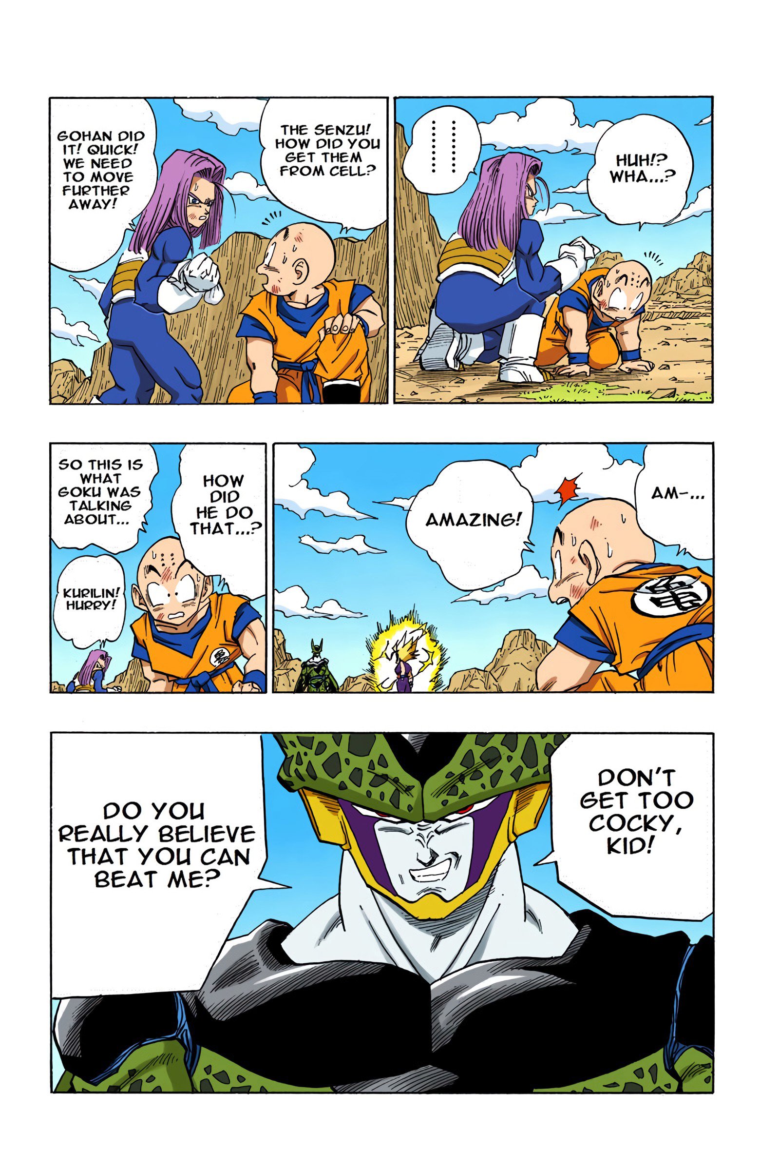 DBZ Perfect Cell Saga (Colored)