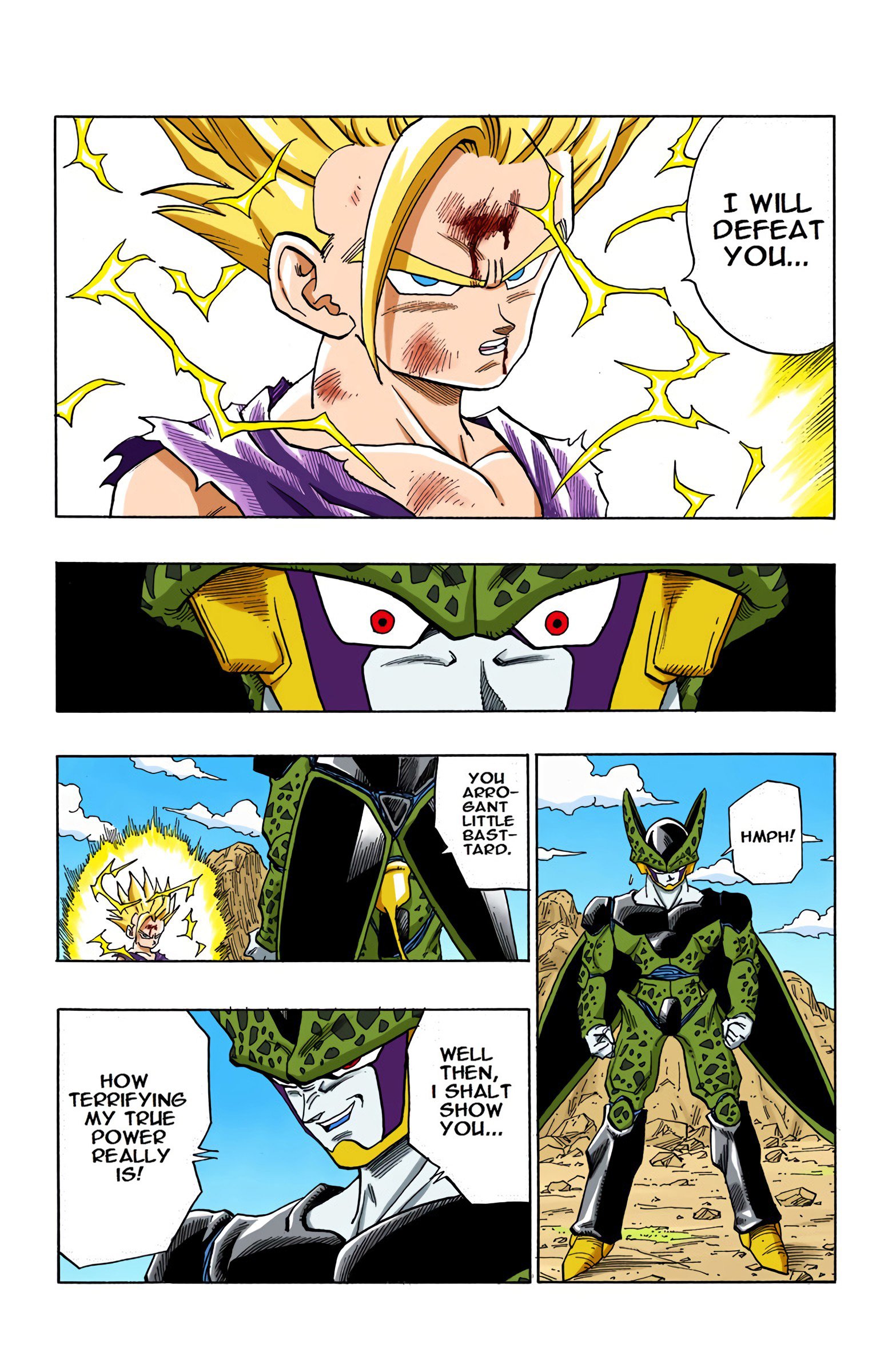 DBZ Perfect Cell Saga (Colored)