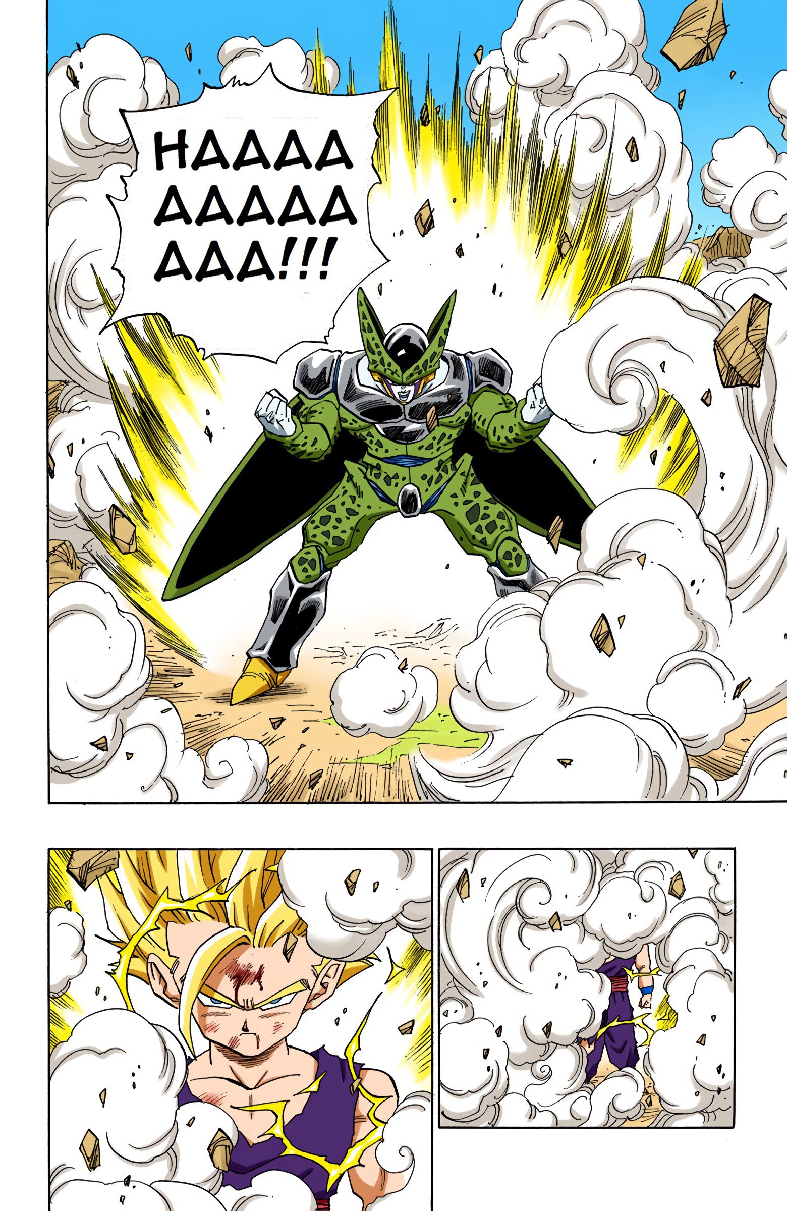 DBZ Perfect Cell Saga (Colored)