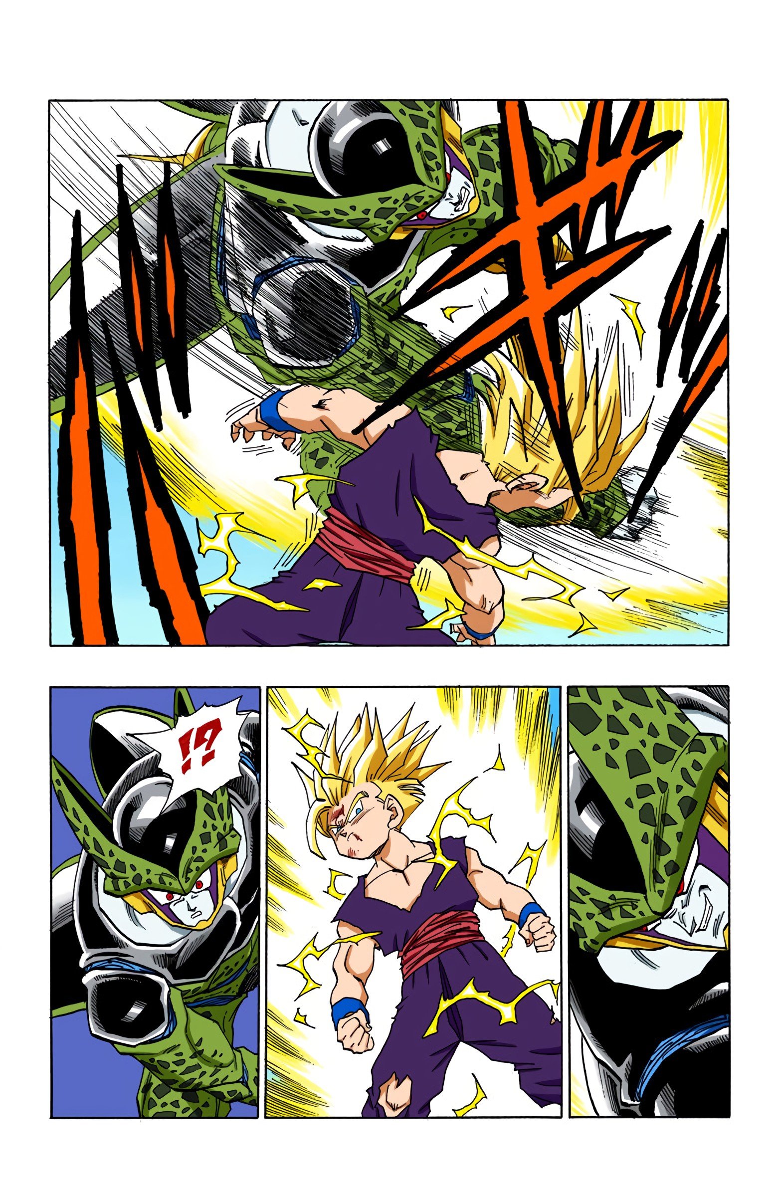 DBZ Perfect Cell Saga (Colored)