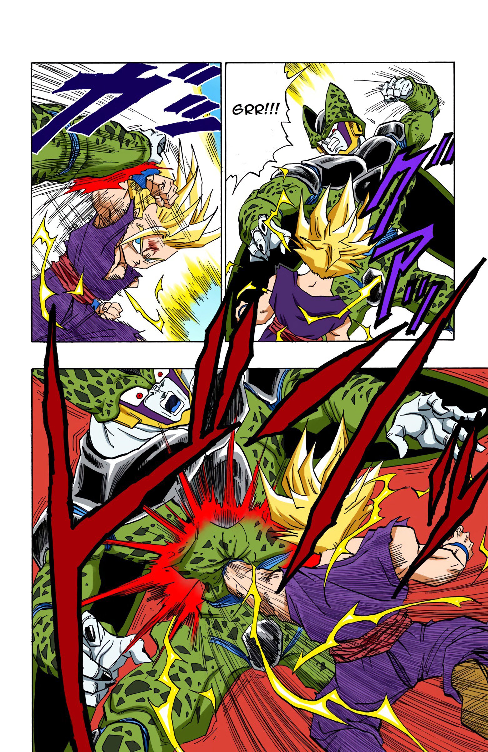 DBZ Perfect Cell Saga (Colored)