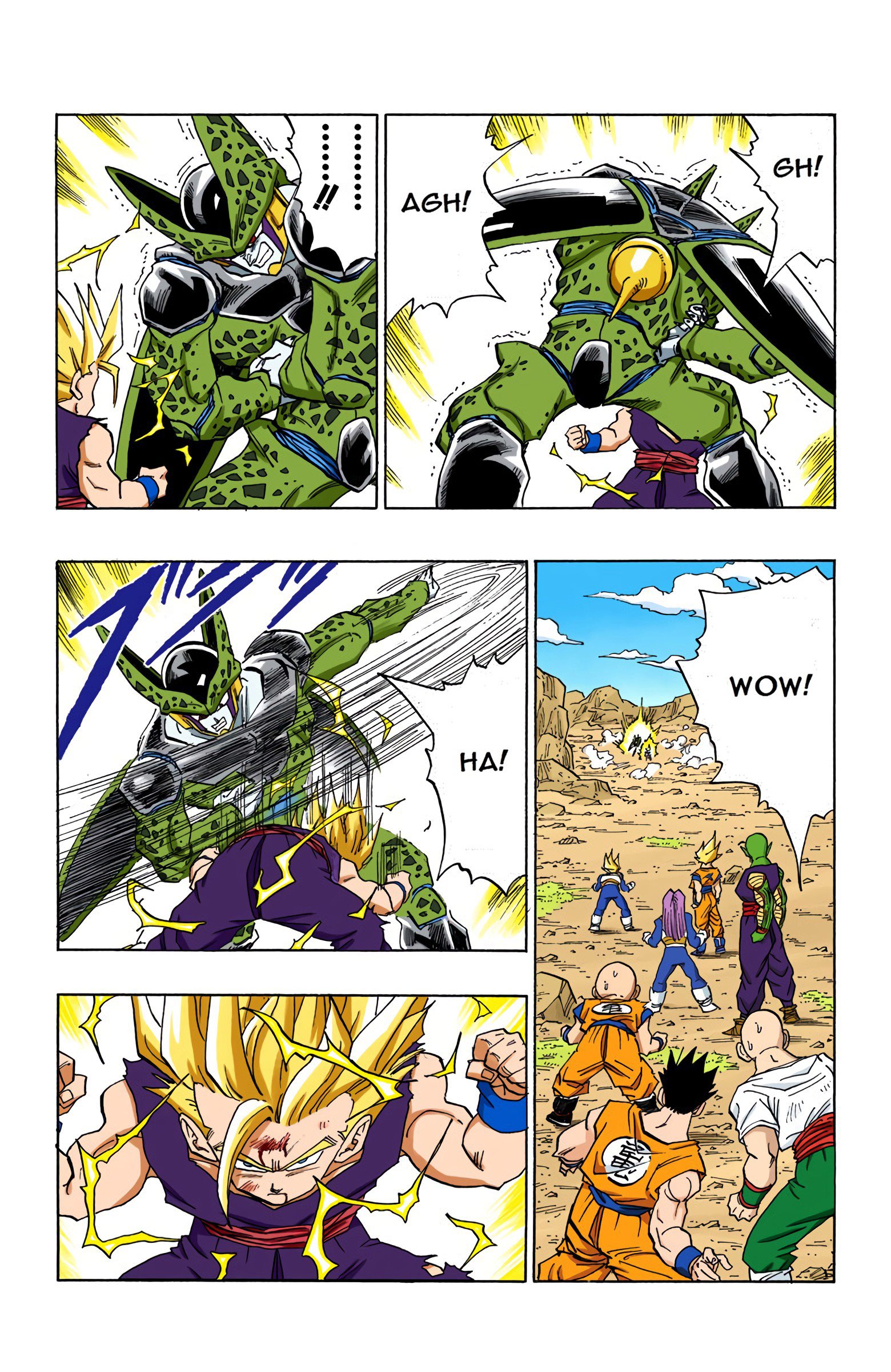 DBZ Perfect Cell Saga (Colored)