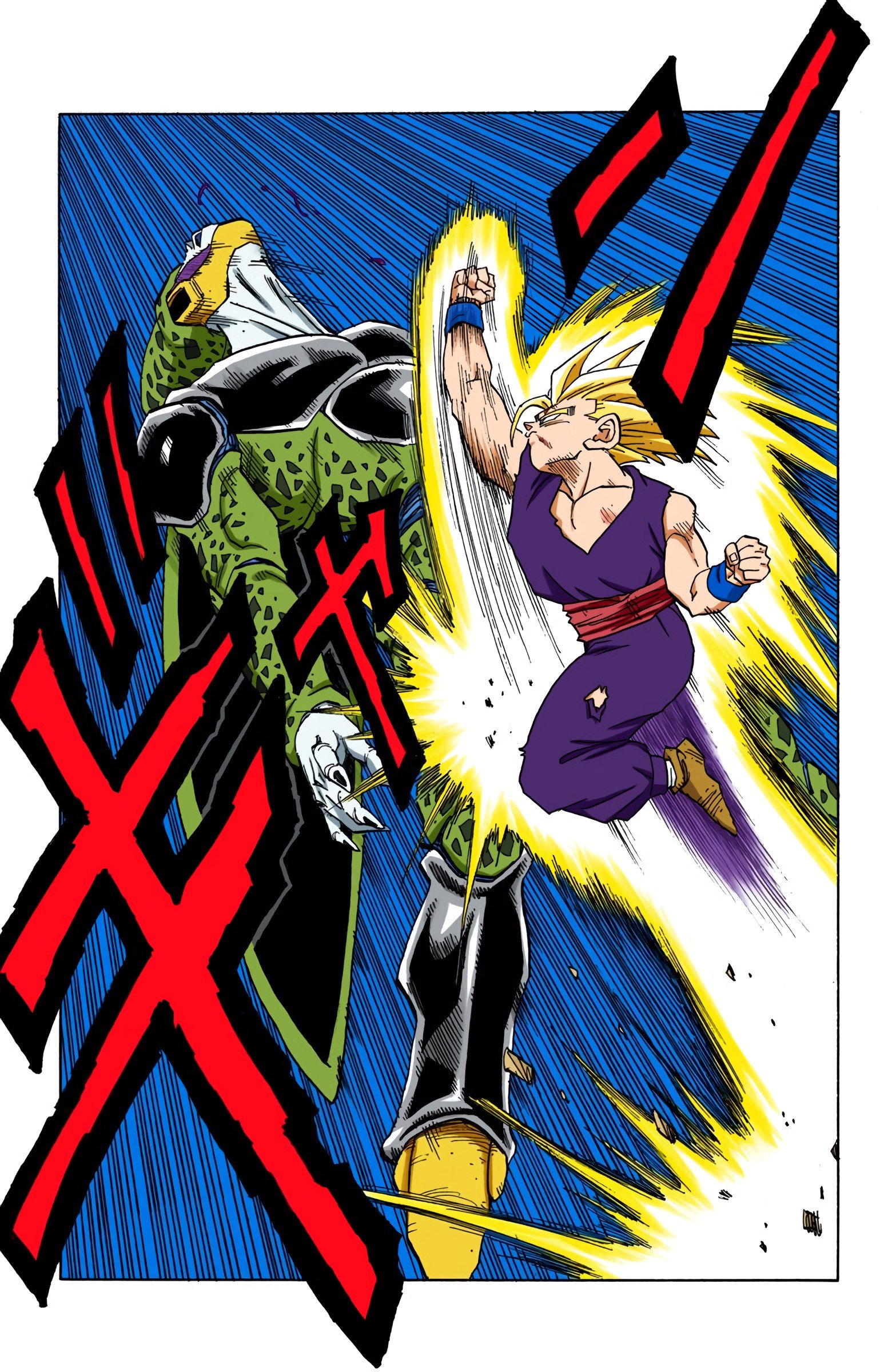 DBZ Perfect Cell Saga (Colored)