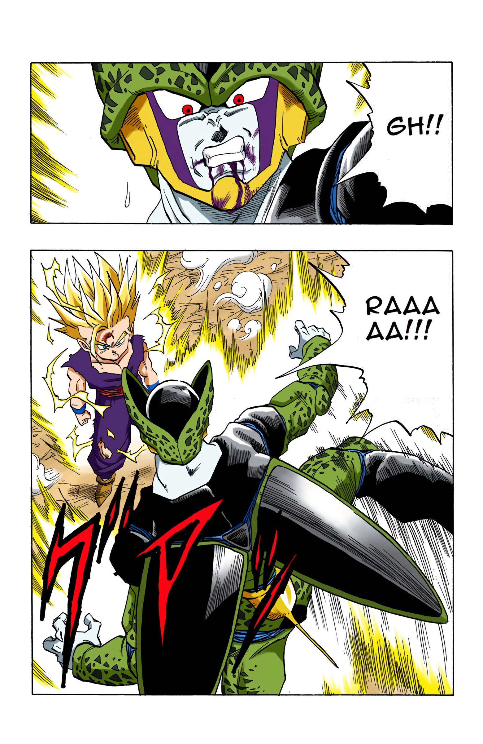 DBZ Perfect Cell Saga (Colored)