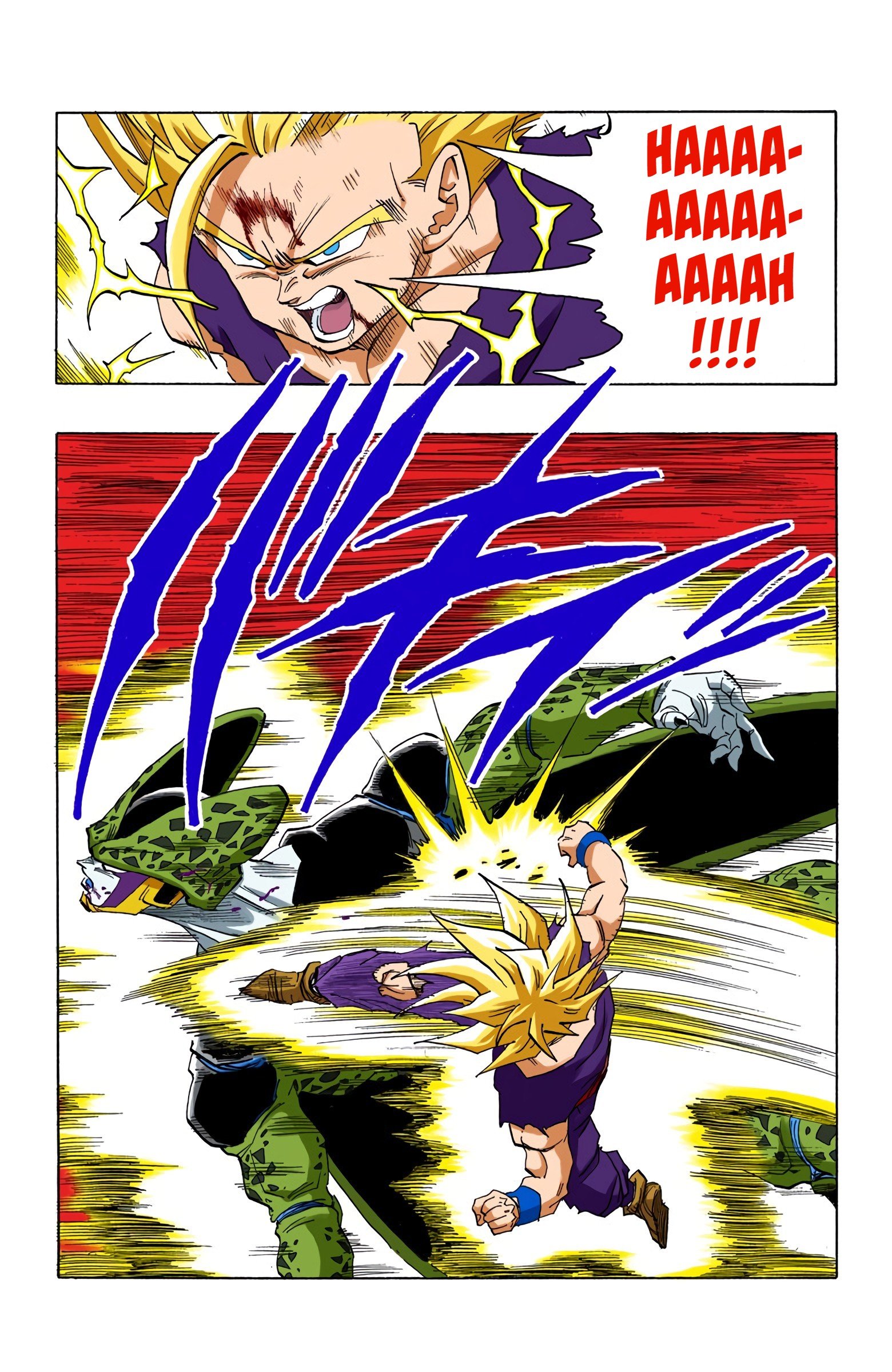 DBZ Perfect Cell Saga (Colored)