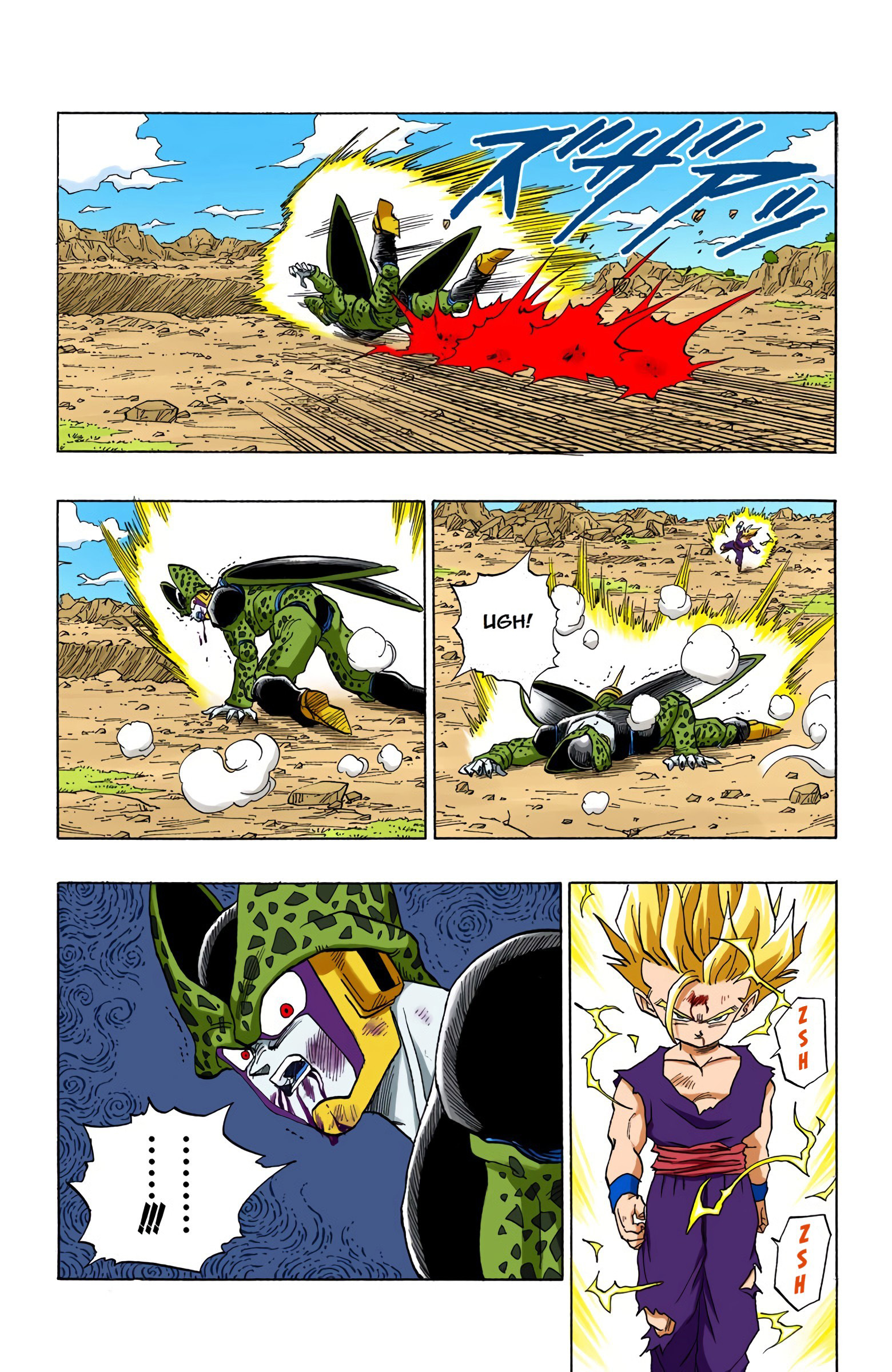 DBZ Perfect Cell Saga (Colored)