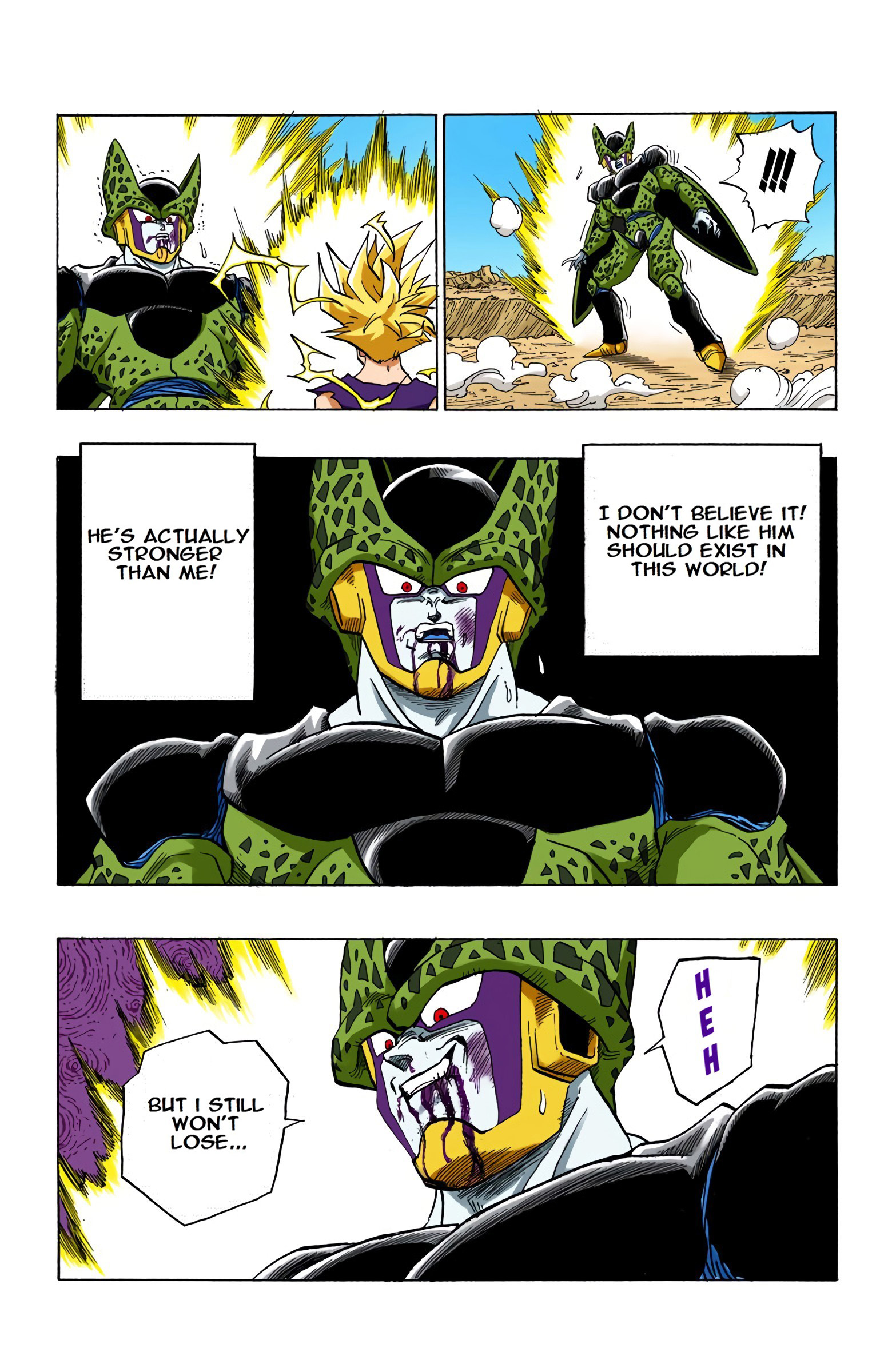 DBZ Perfect Cell Saga (Colored)