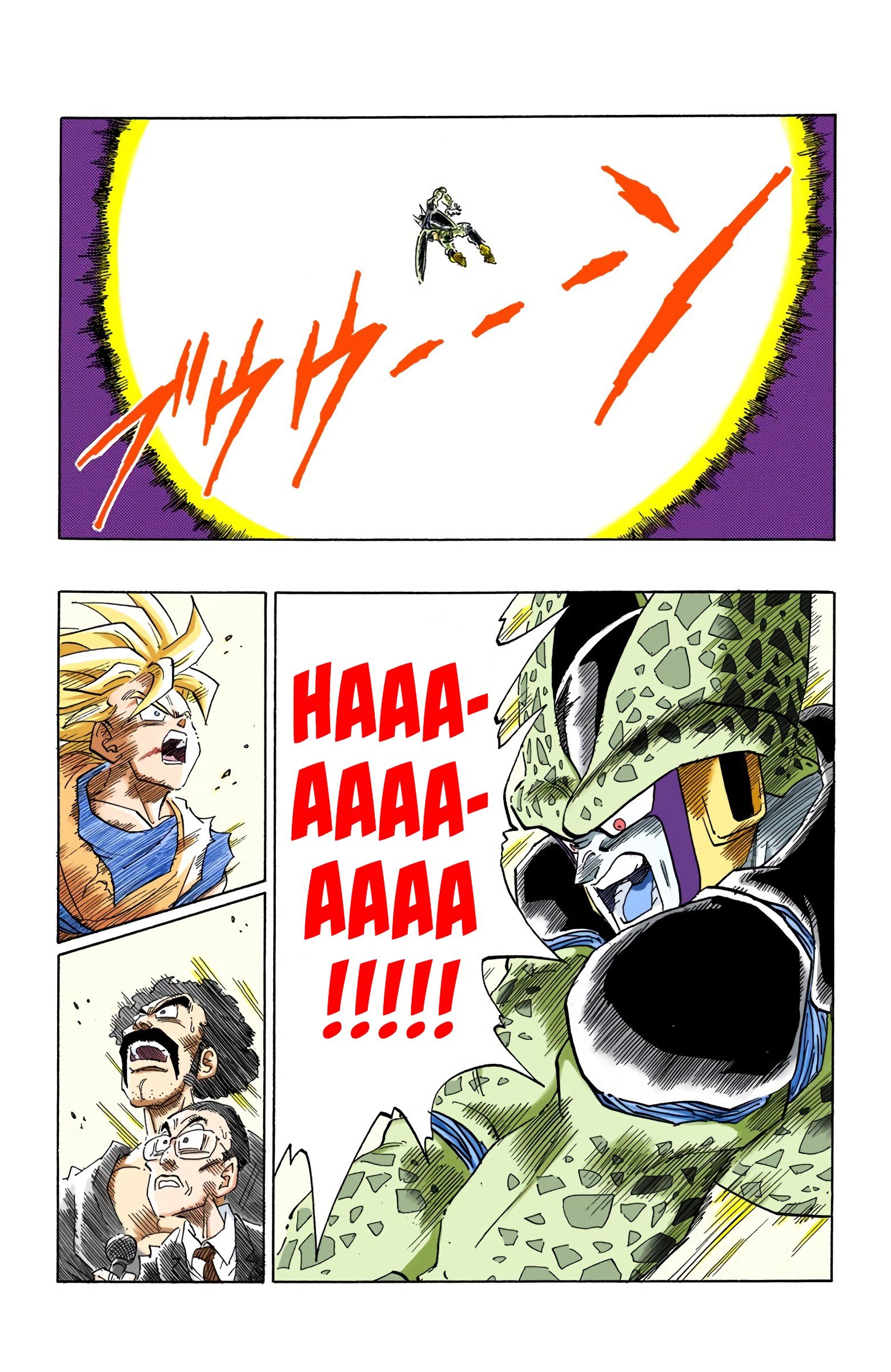 DBZ Perfect Cell Saga (Colored)