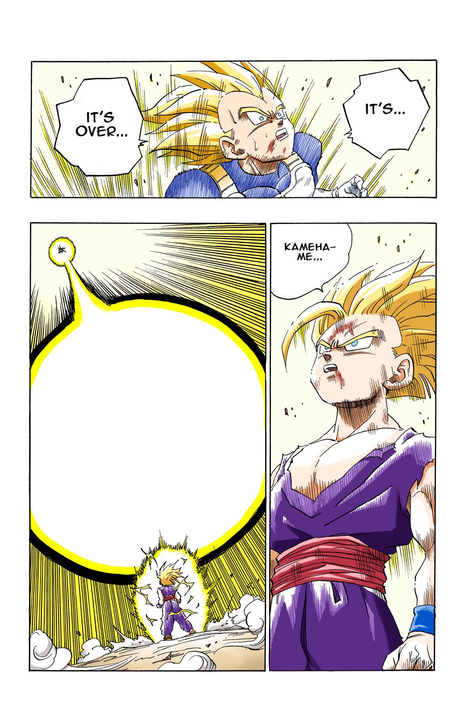 DBZ Perfect Cell Saga (Colored)