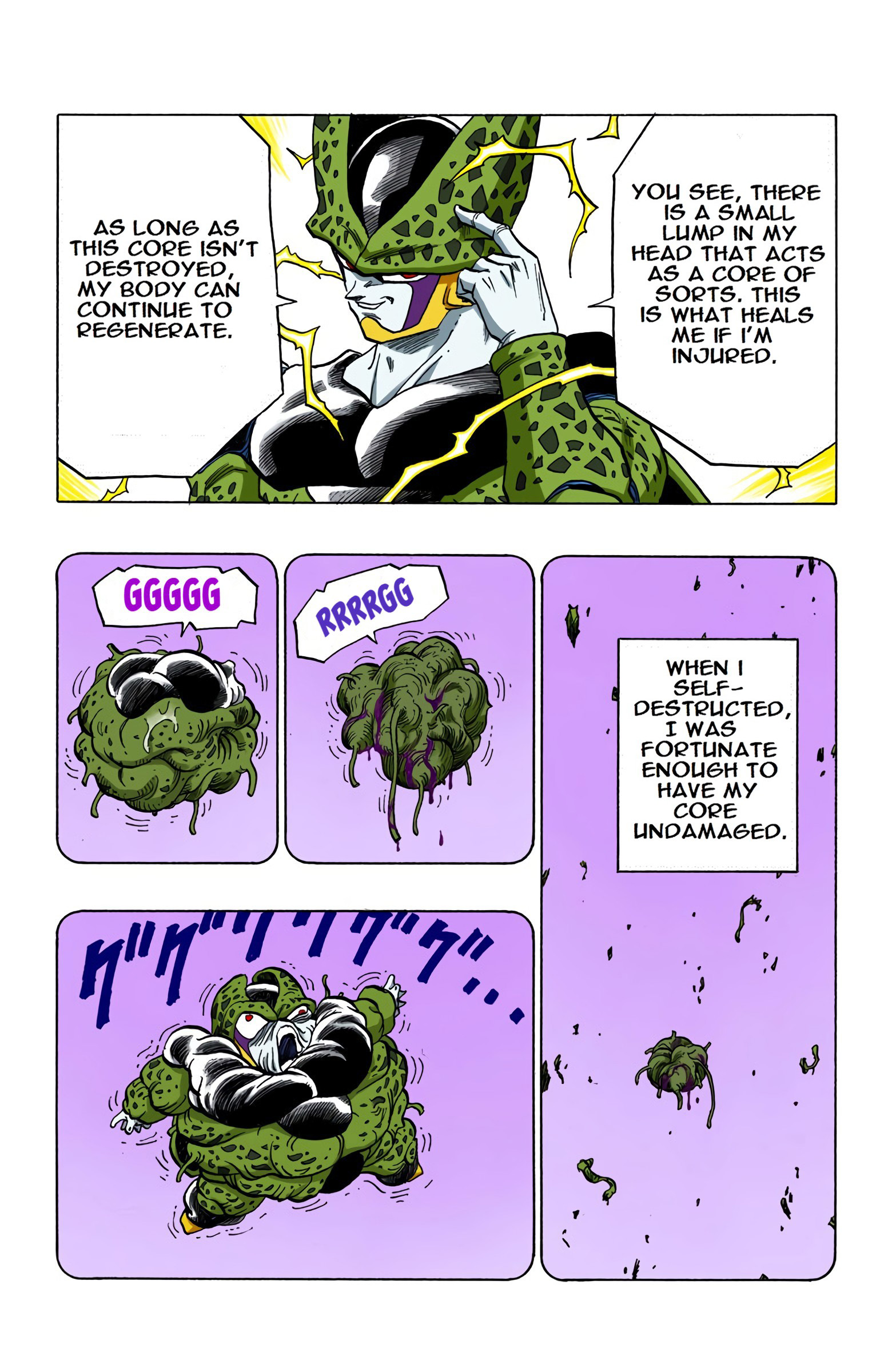 DBZ Perfect Cell Saga (Colored)