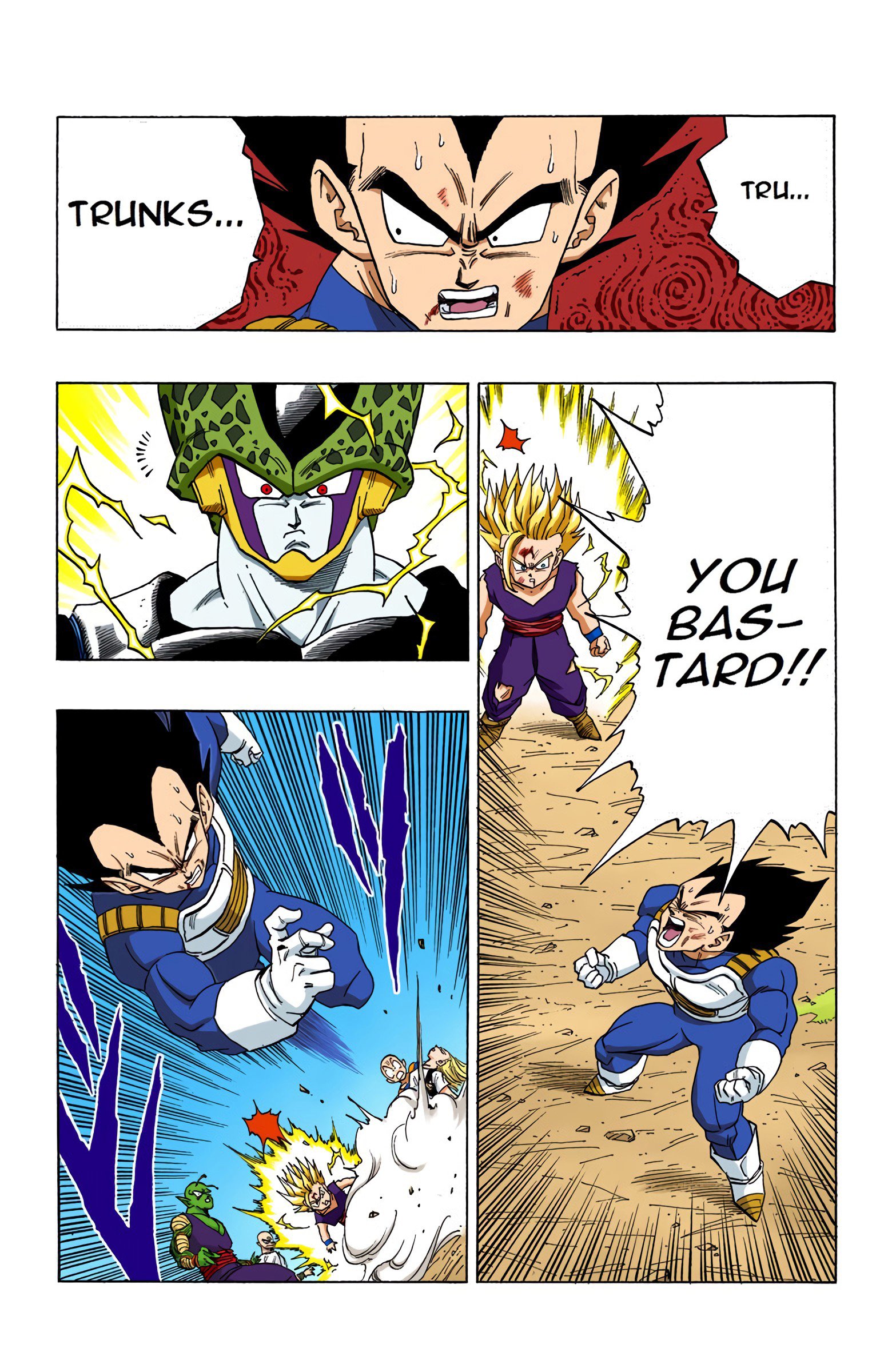 DBZ Perfect Cell Saga (Colored)