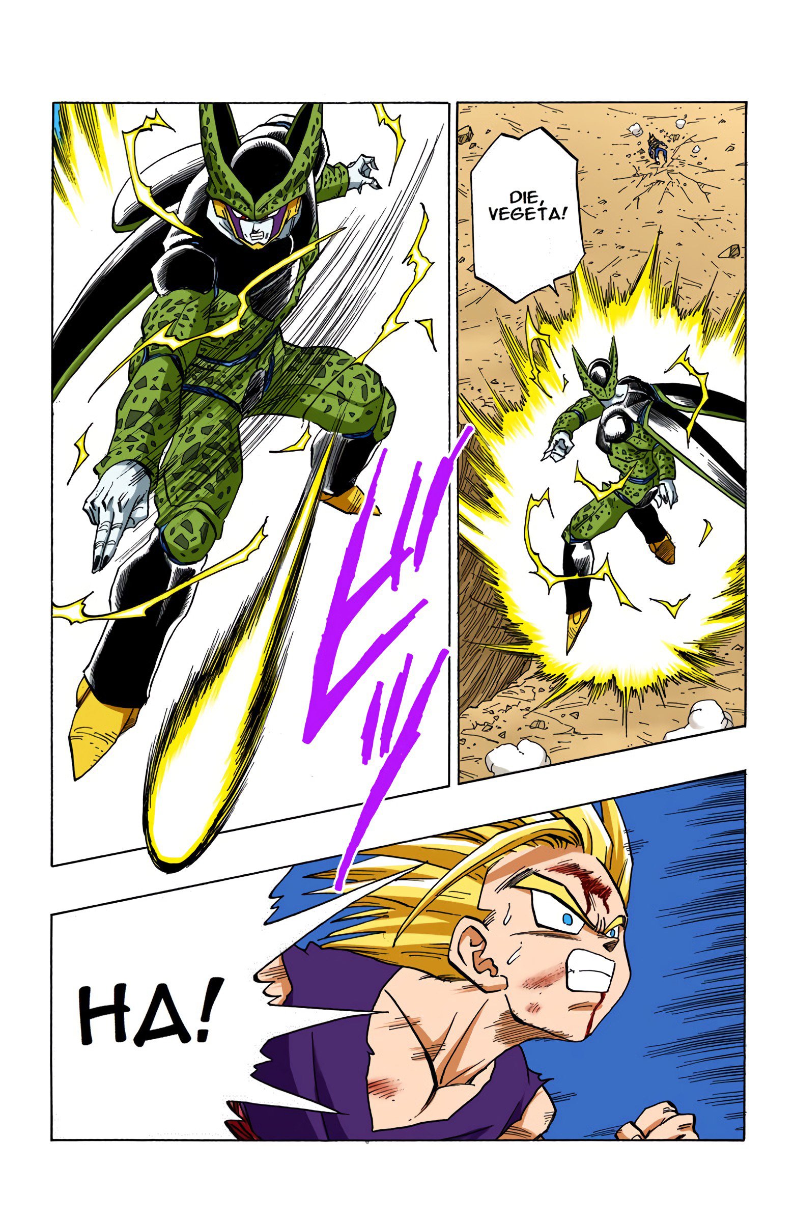 DBZ Perfect Cell Saga (Colored)