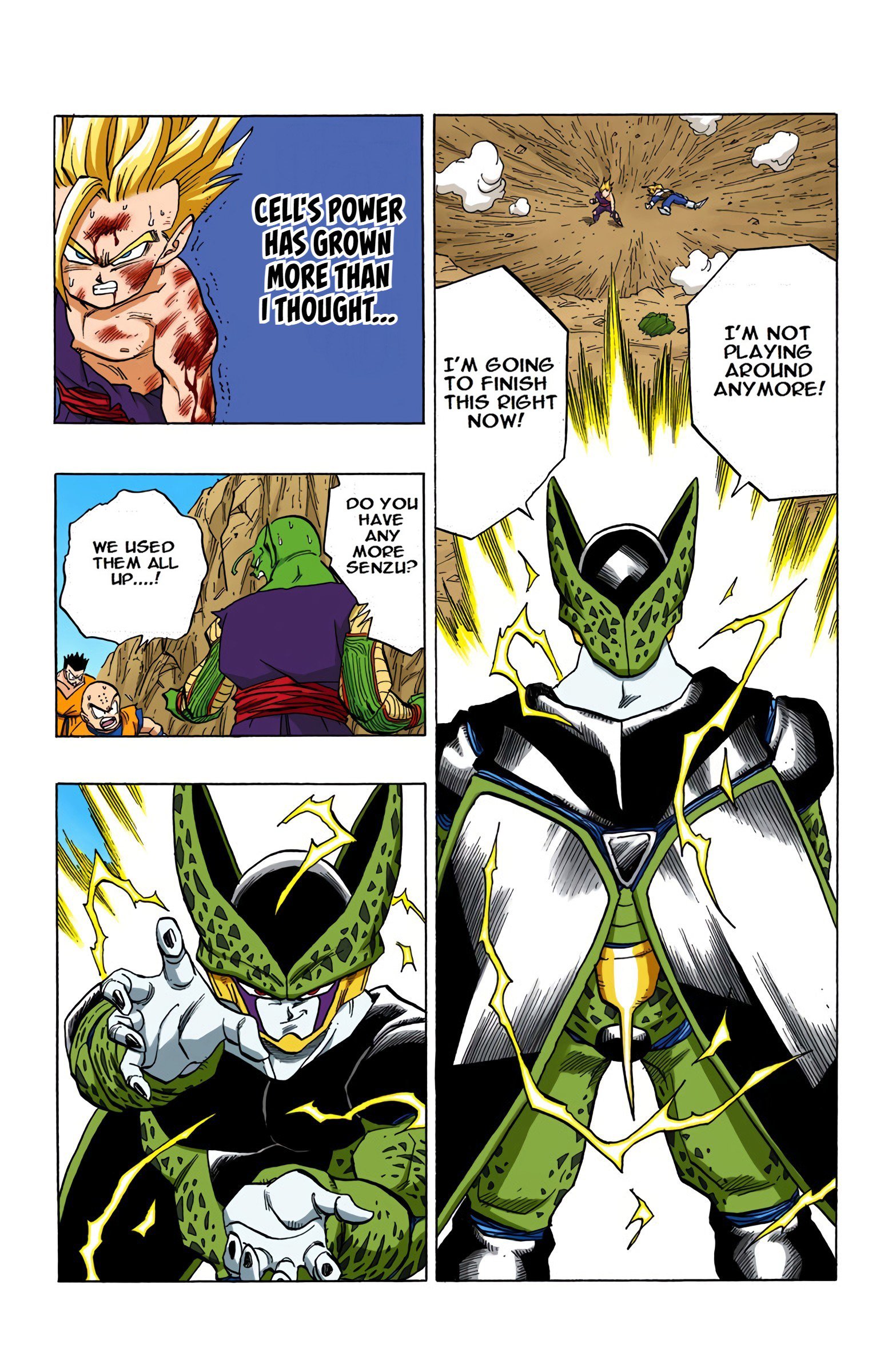 DBZ Perfect Cell Saga (Colored)