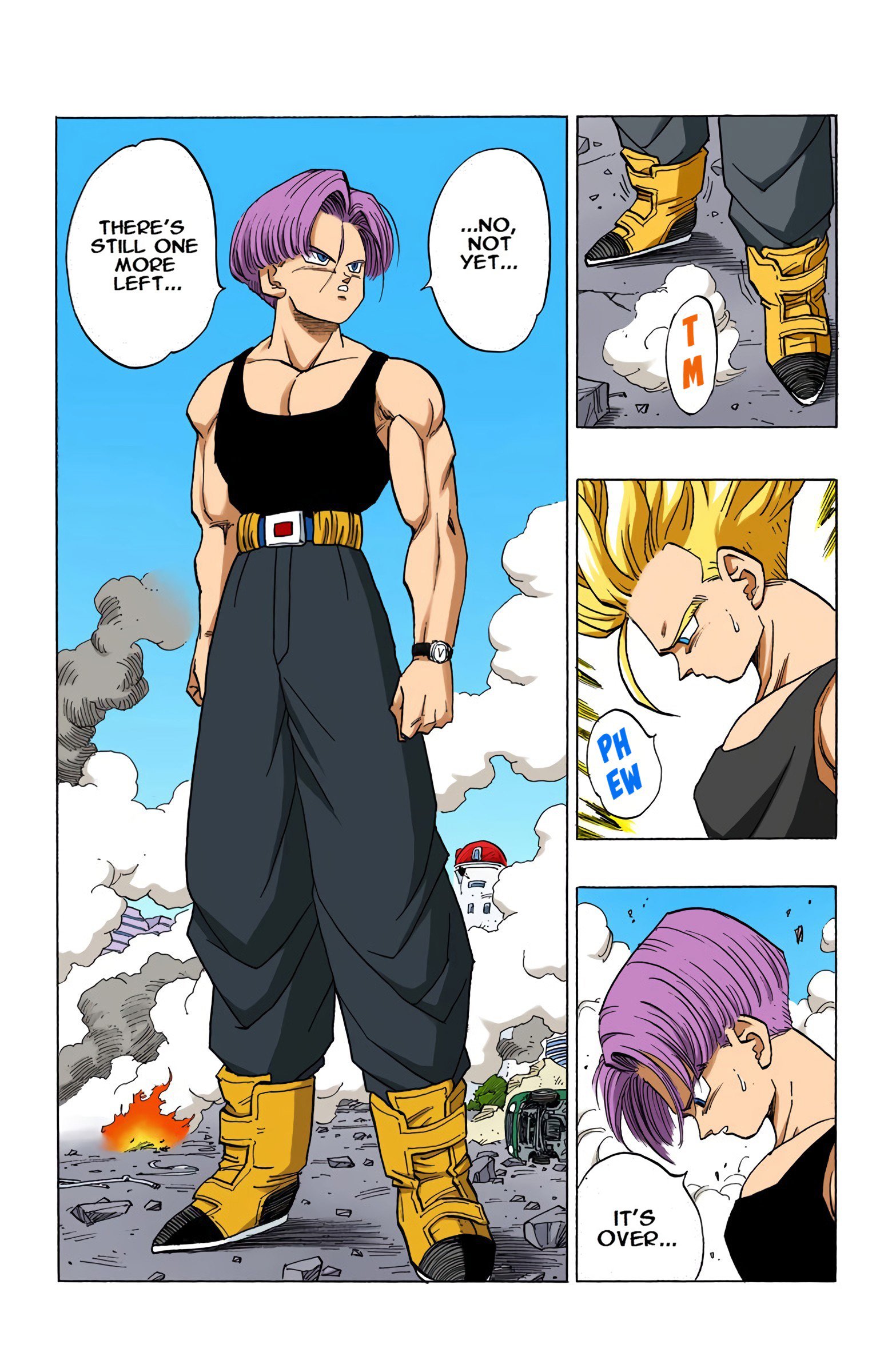 DBZ Perfect Cell Saga (Colored)