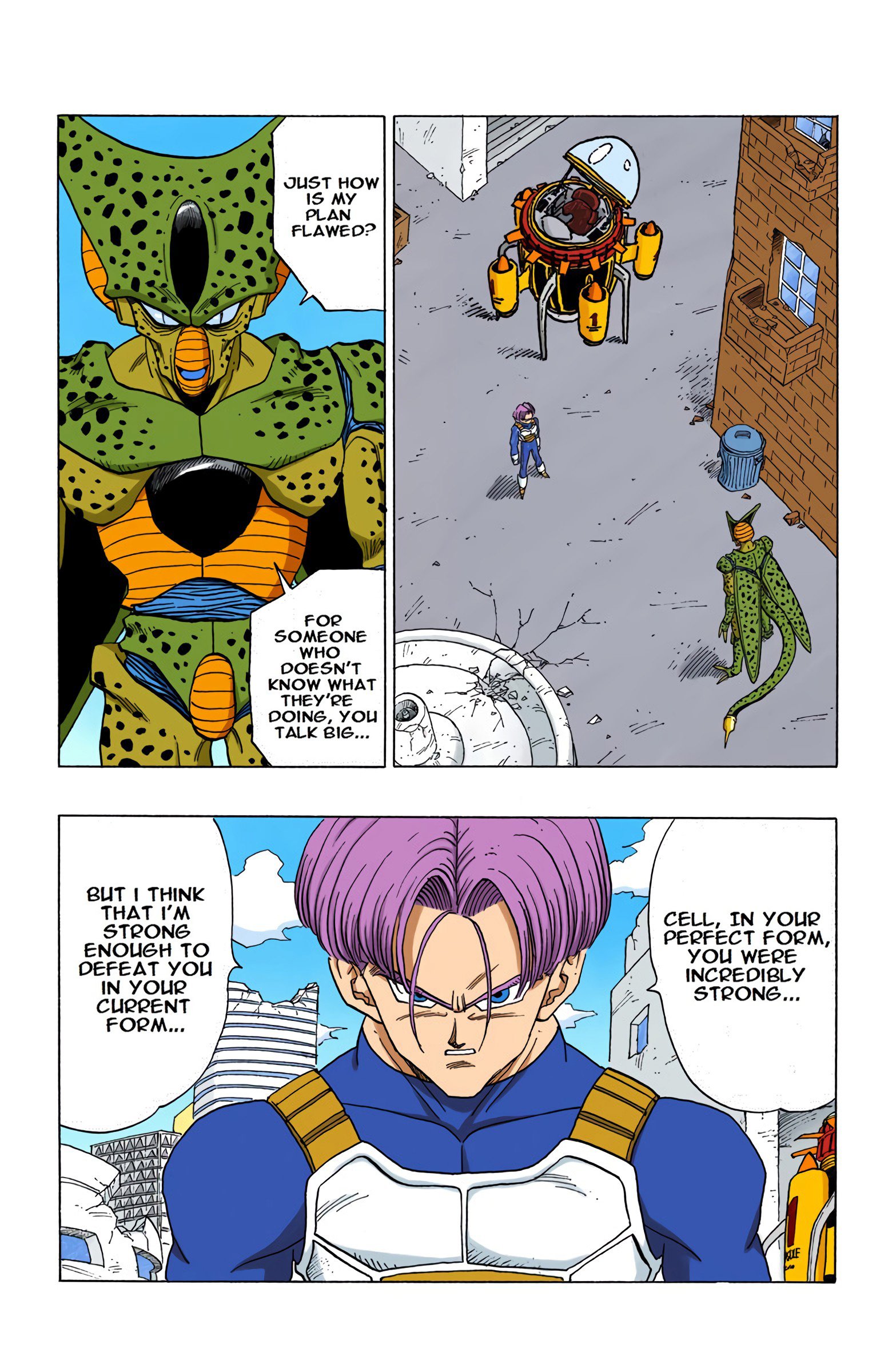 DBZ Perfect Cell Saga (Colored)