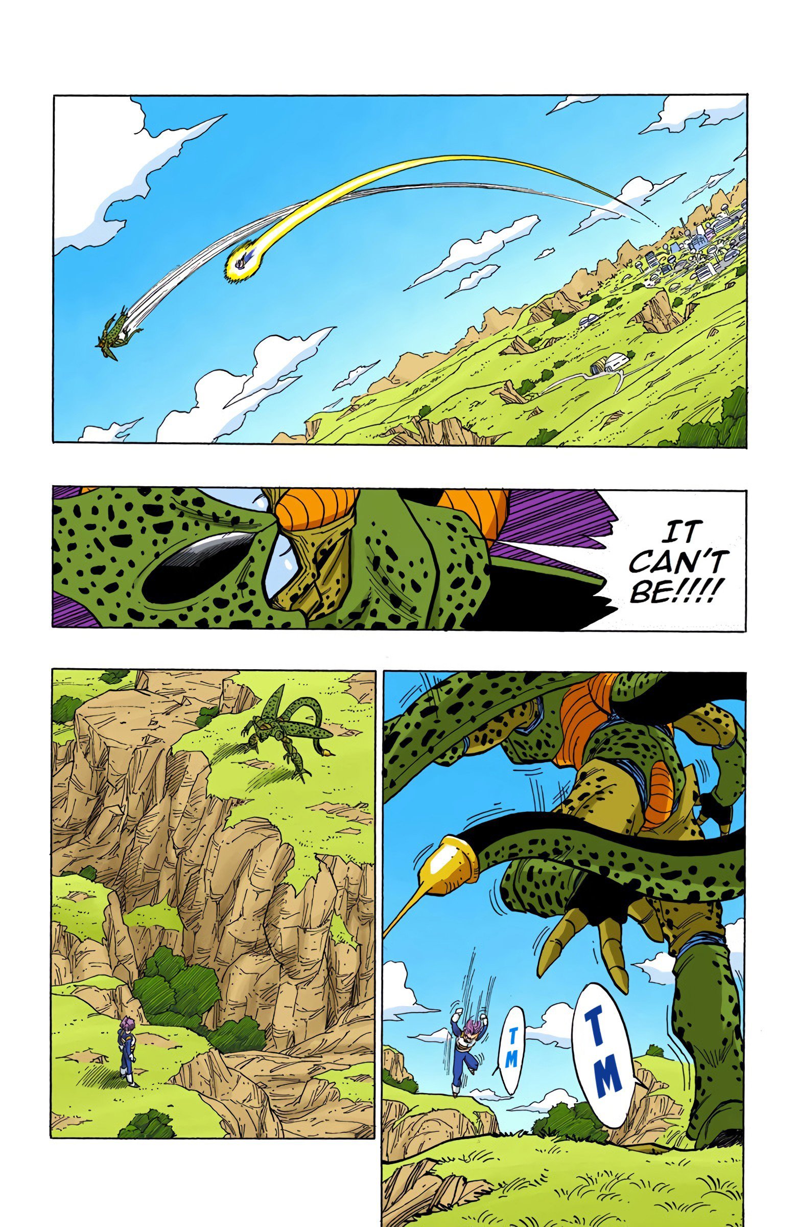 DBZ Perfect Cell Saga (Colored)