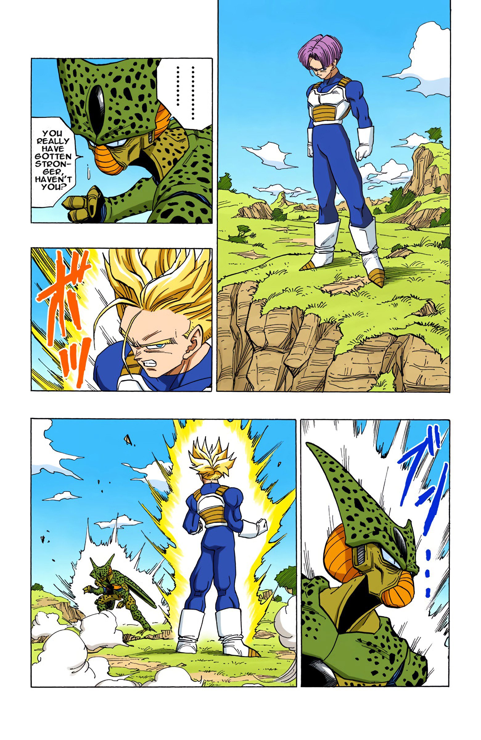 DBZ Perfect Cell Saga (Colored)