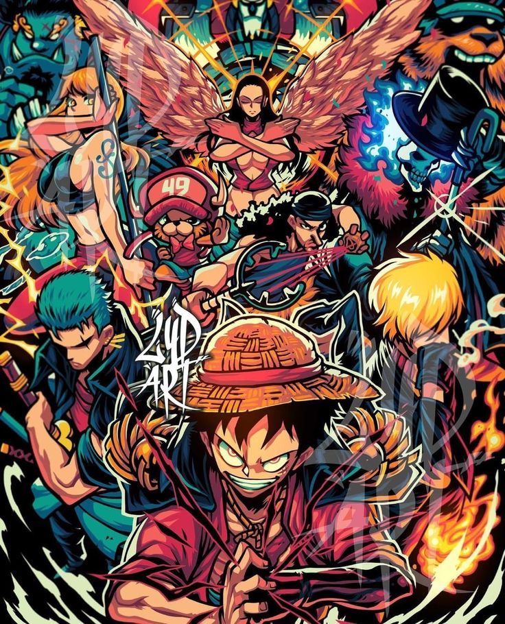 OP Colored Manga