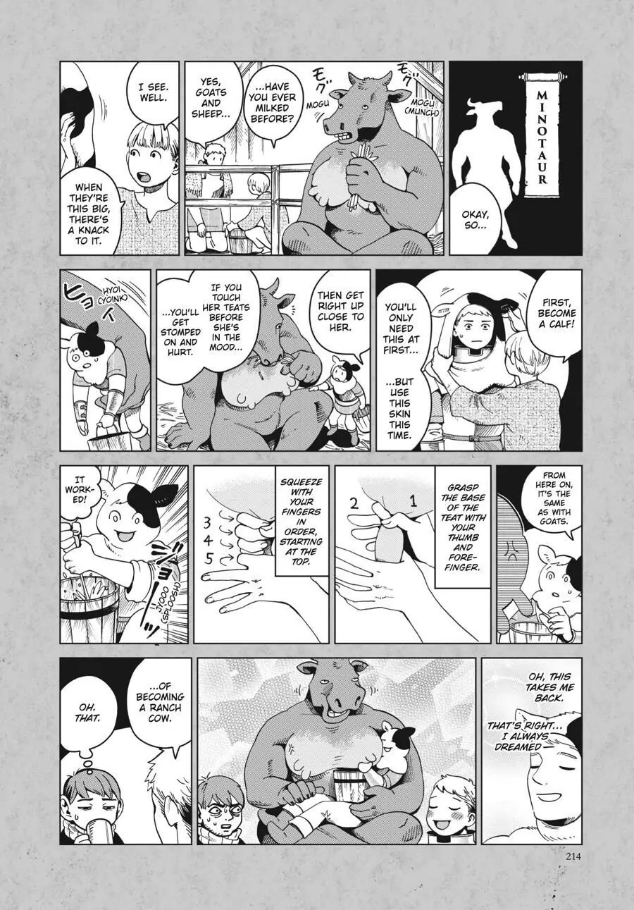 Delicious in Dungeon, chapter 49.5, page 3