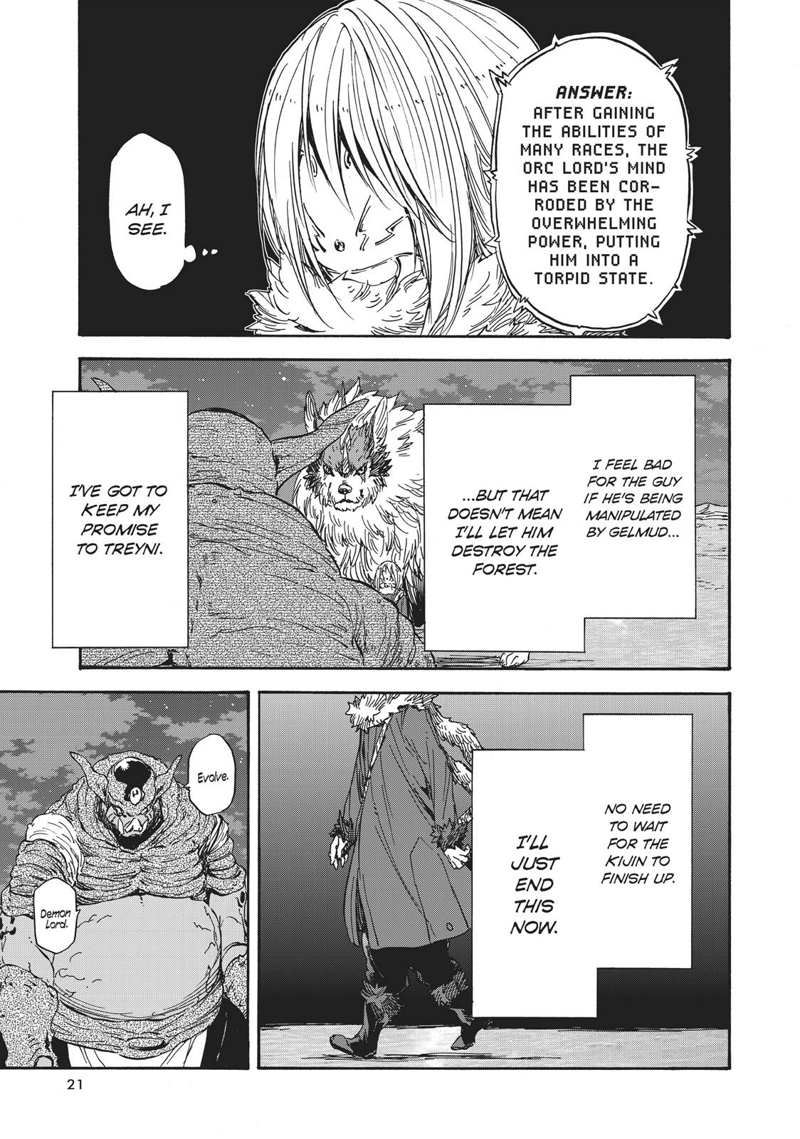That Time I Got Reincarnated as a Slime, chapter 23, page 21