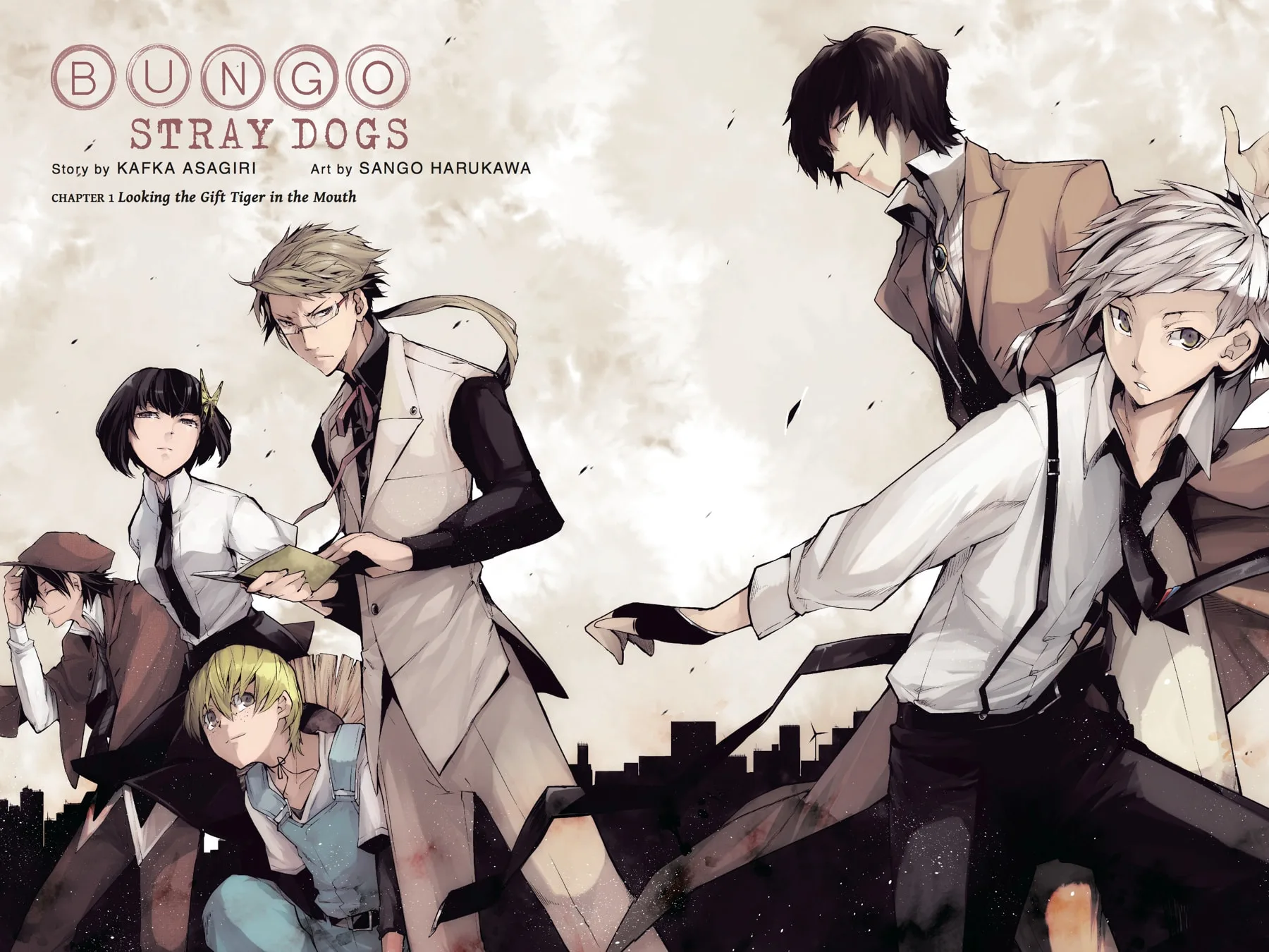 Bungo Stray Dogs, chapter 1, page 2