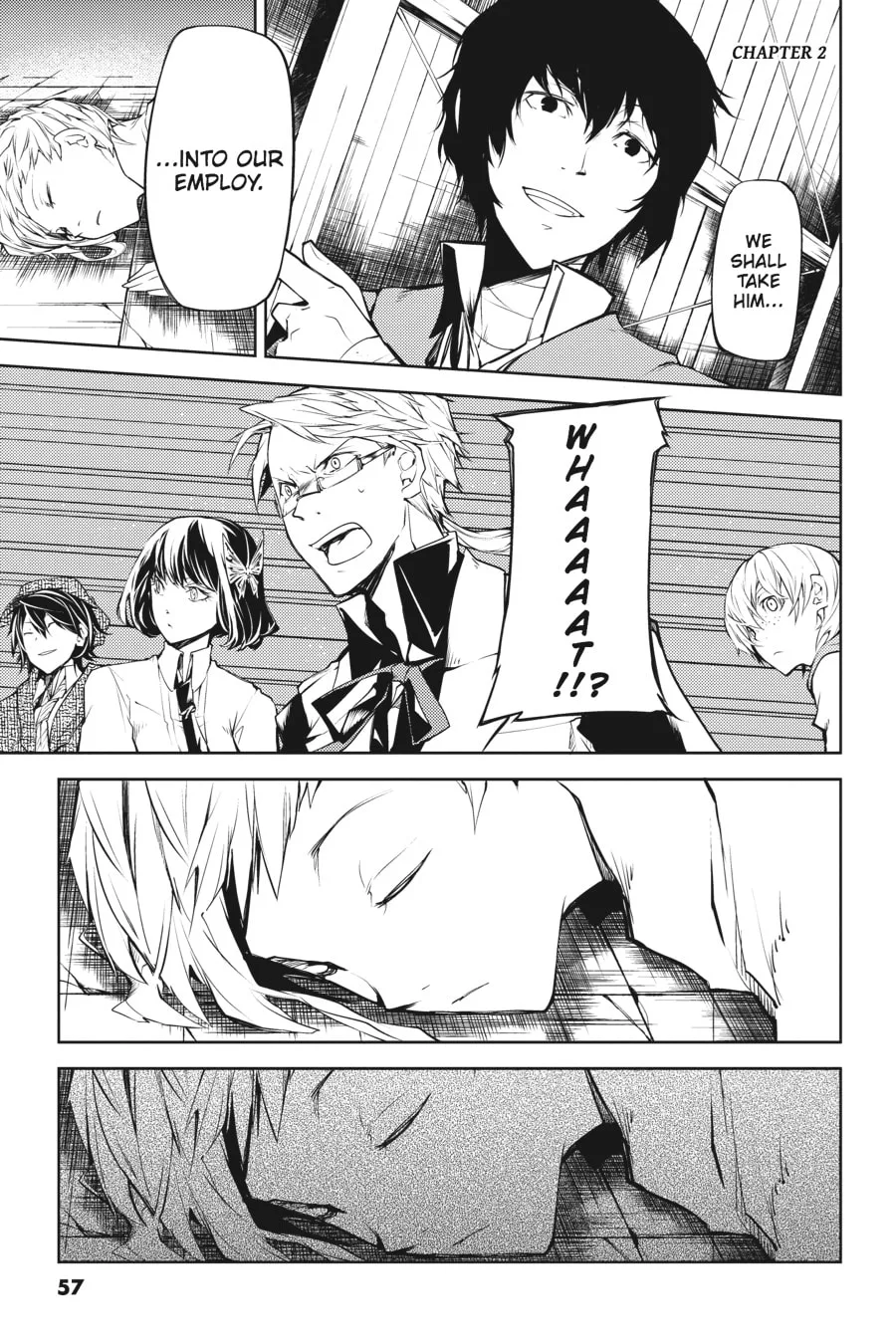 Bungo Stray Dogs, chapter 2, page 1