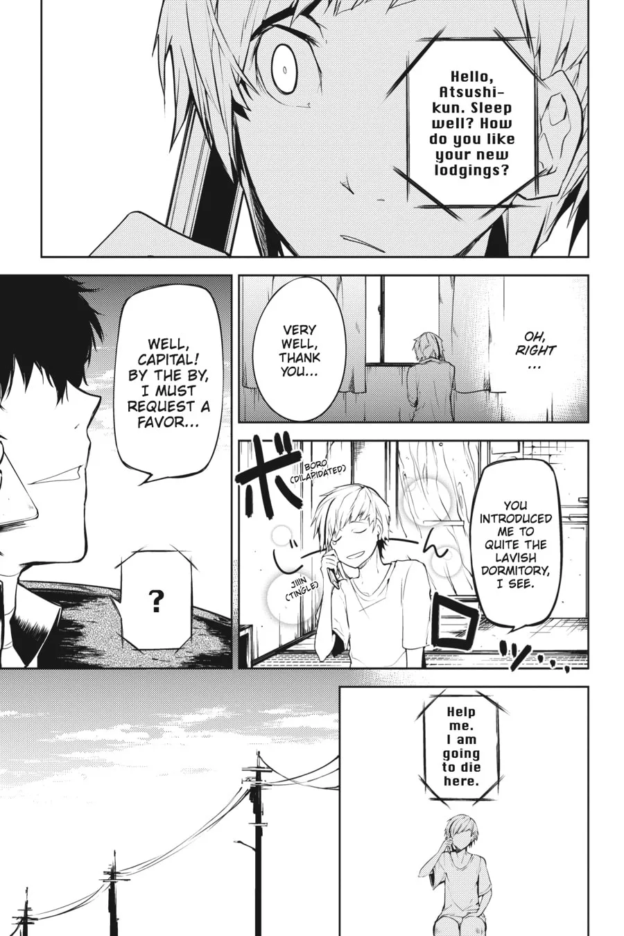 Bungo Stray Dogs, chapter 2, page 5