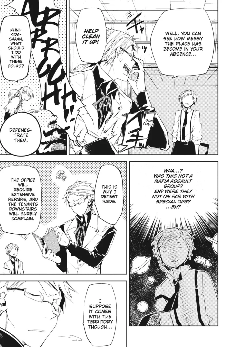 Bungo Stray Dogs, chapter 5, page 37