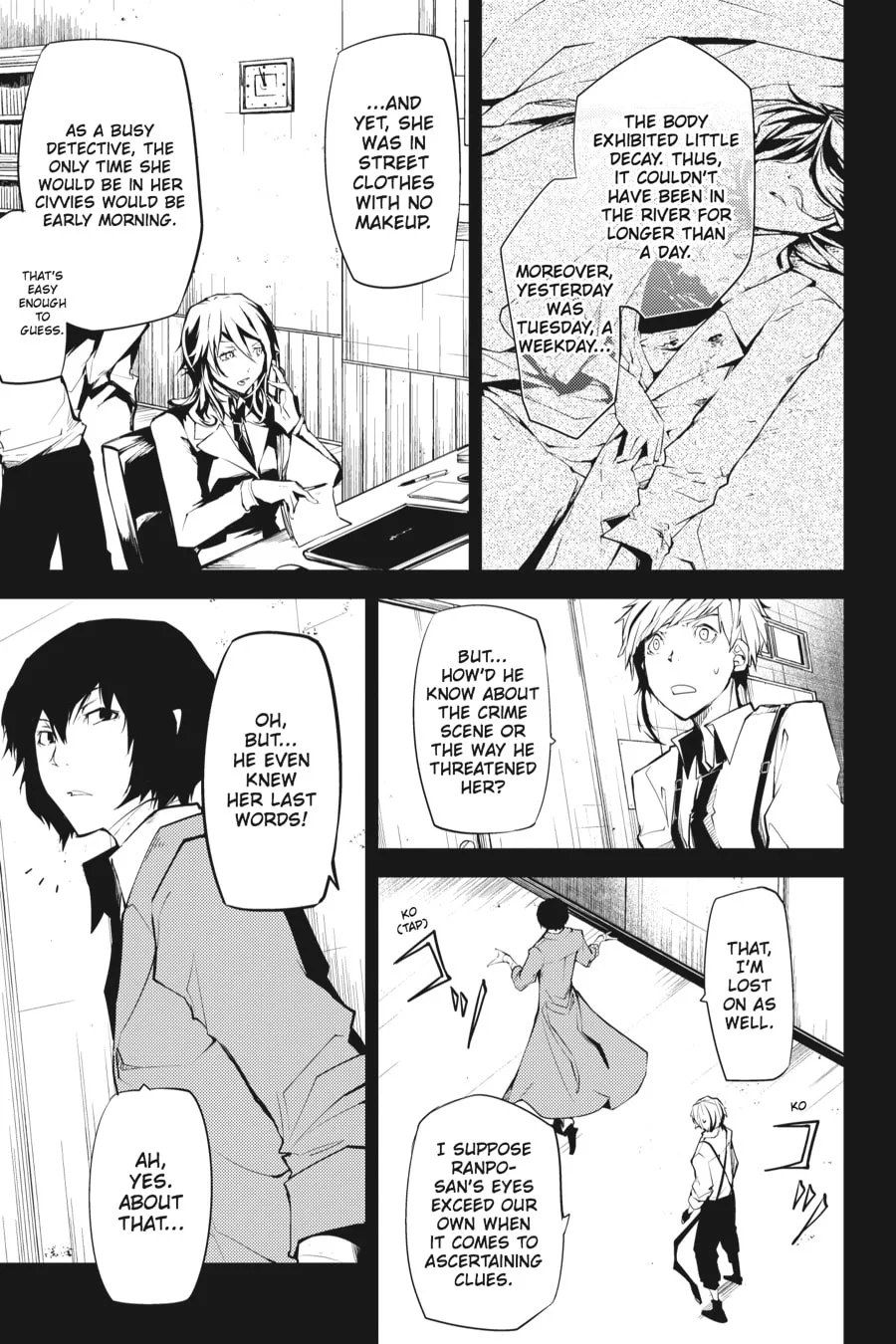 Bungo Stray Dogs, chapter 6, page 34
