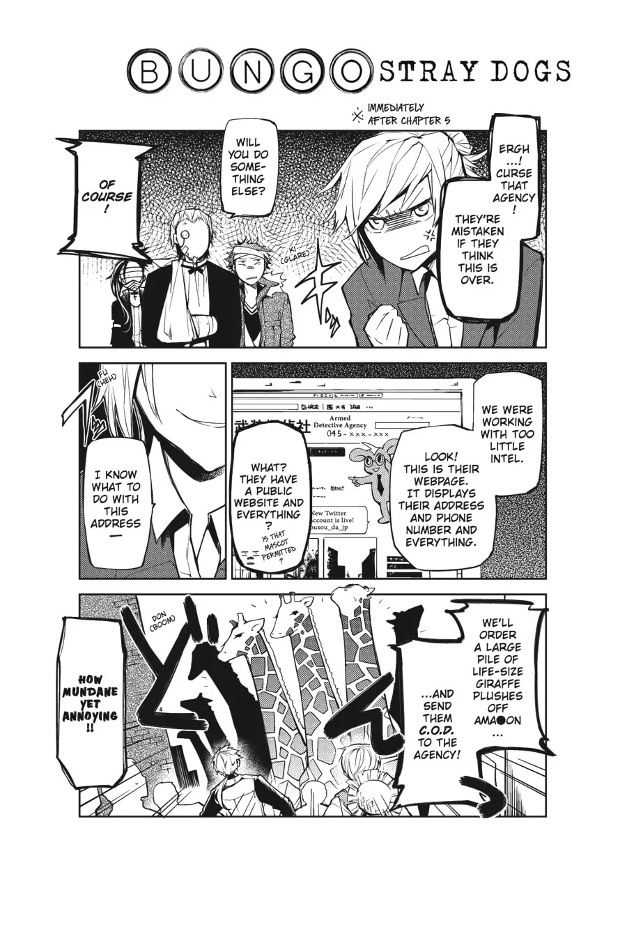 Bungo Stray Dogs, chapter 8, page 33