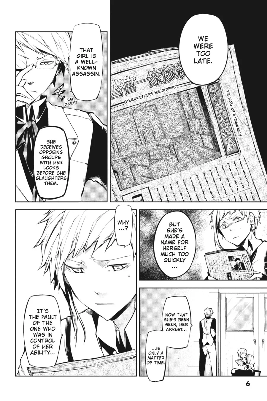 Bungo Stray Dogs, chapter 9, page 5