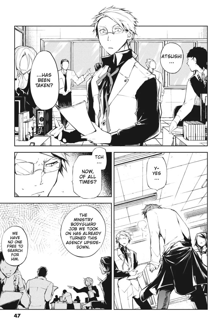 Bungo Stray Dogs, chapter 10, page 3